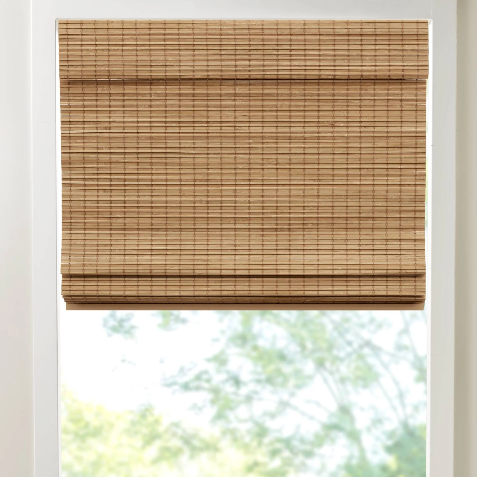 Eastfield Bamboo Light Filtering Roman Shade 64"L - Image 64
