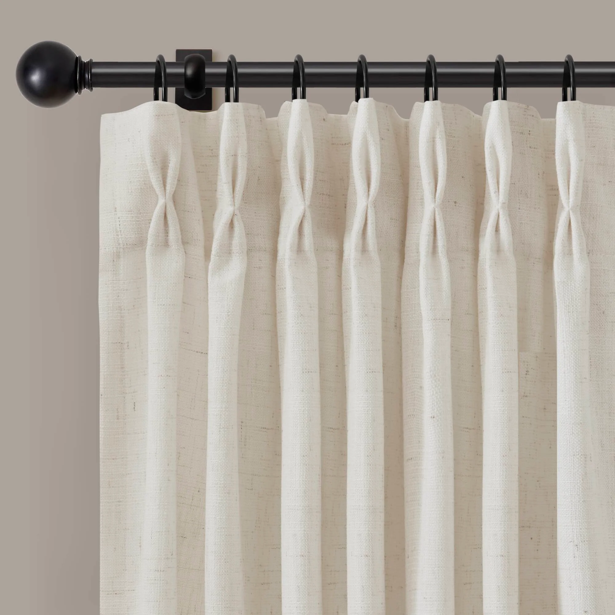 Emery 300gsm Poly Linen with 7 Pinch Pleat per Piece - Image 38
