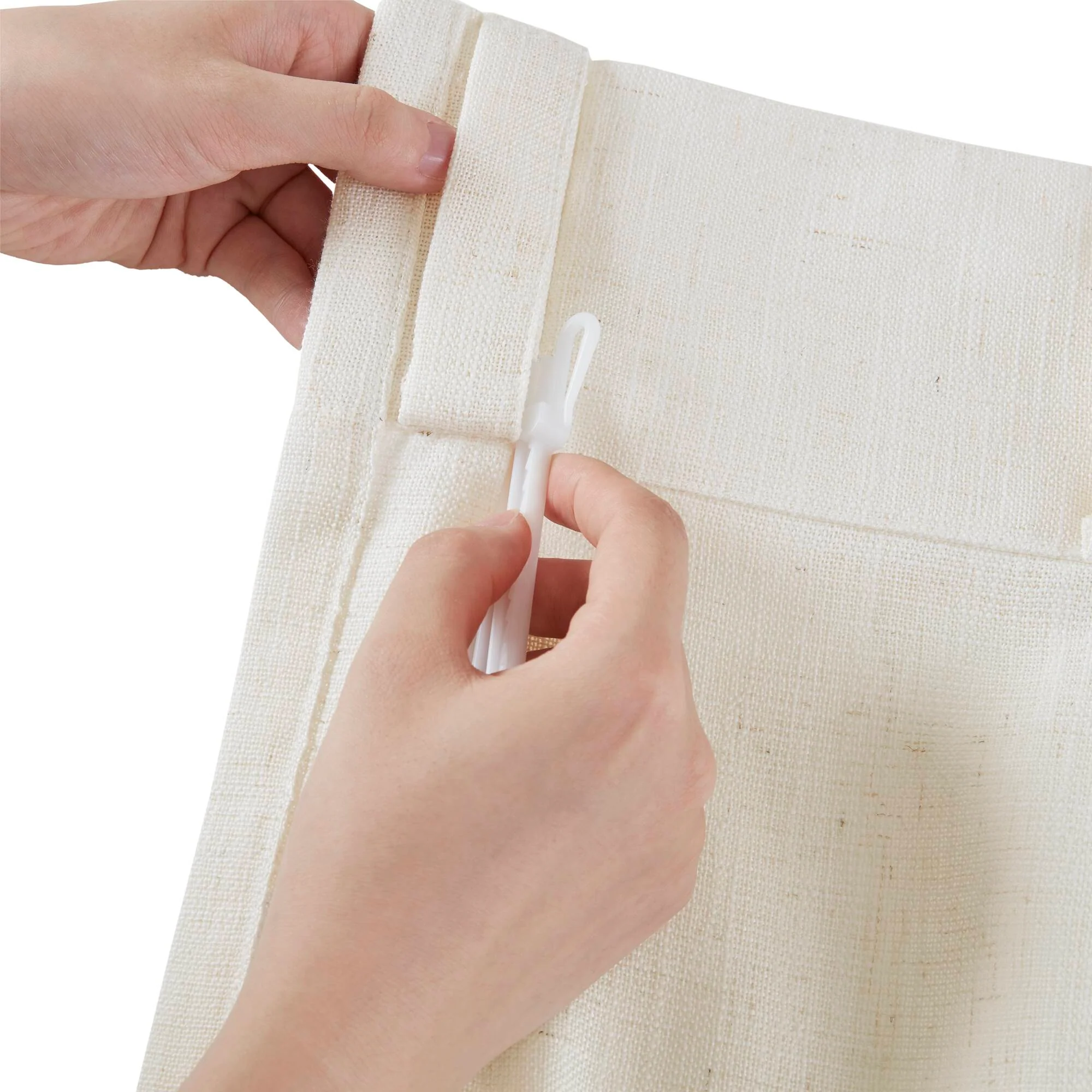 Emery 300gsm Poly Linen with 7 Pinch Pleat per Piece - Image 41