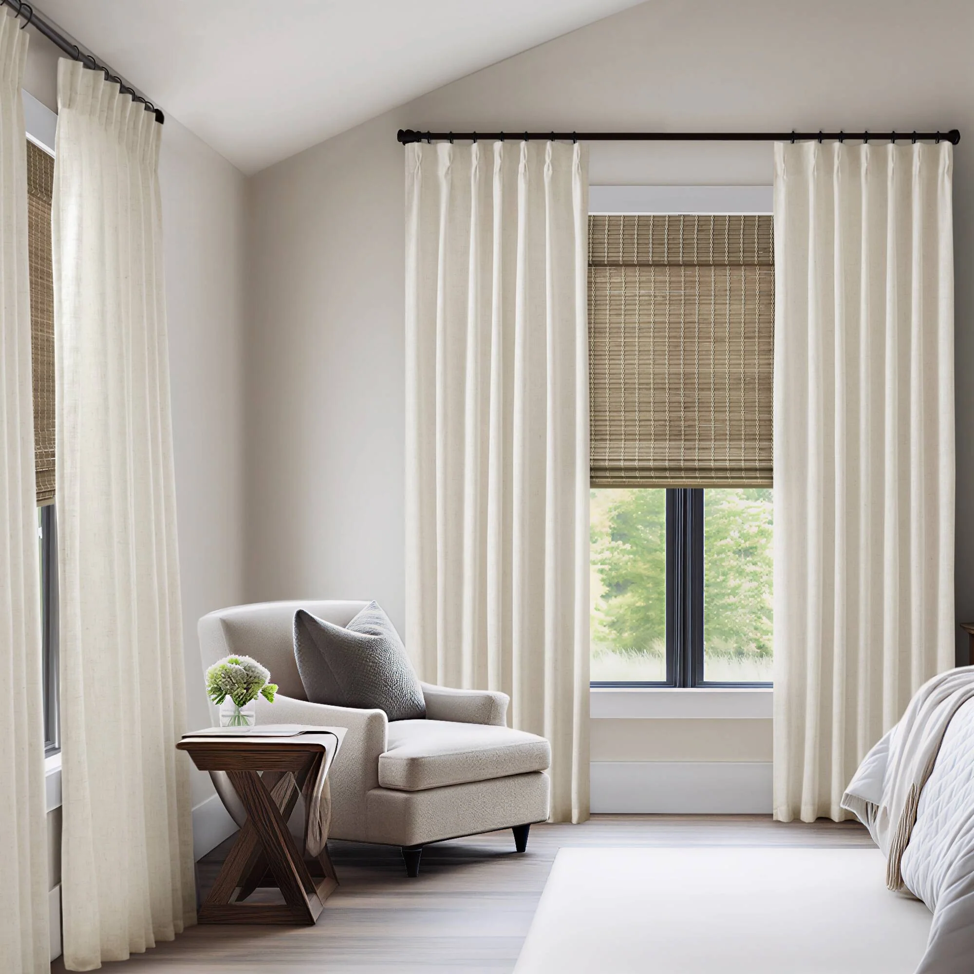 Emery 300gsm Poly Linen with 7 Pinch Pleat per Piece - Image 46