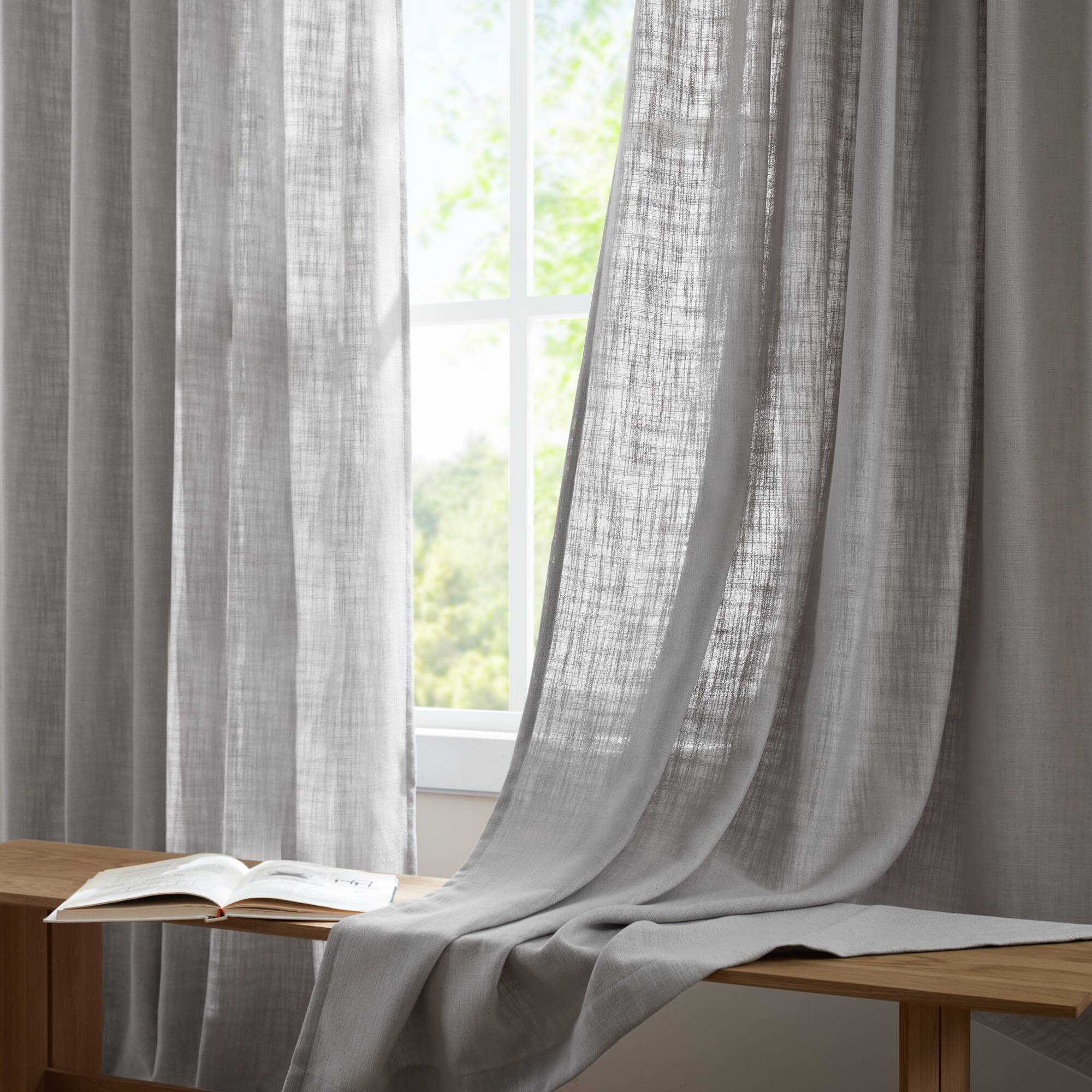 Emery 300gsm Poly Linen with 7 Pinch Pleat per Piece - Image 60