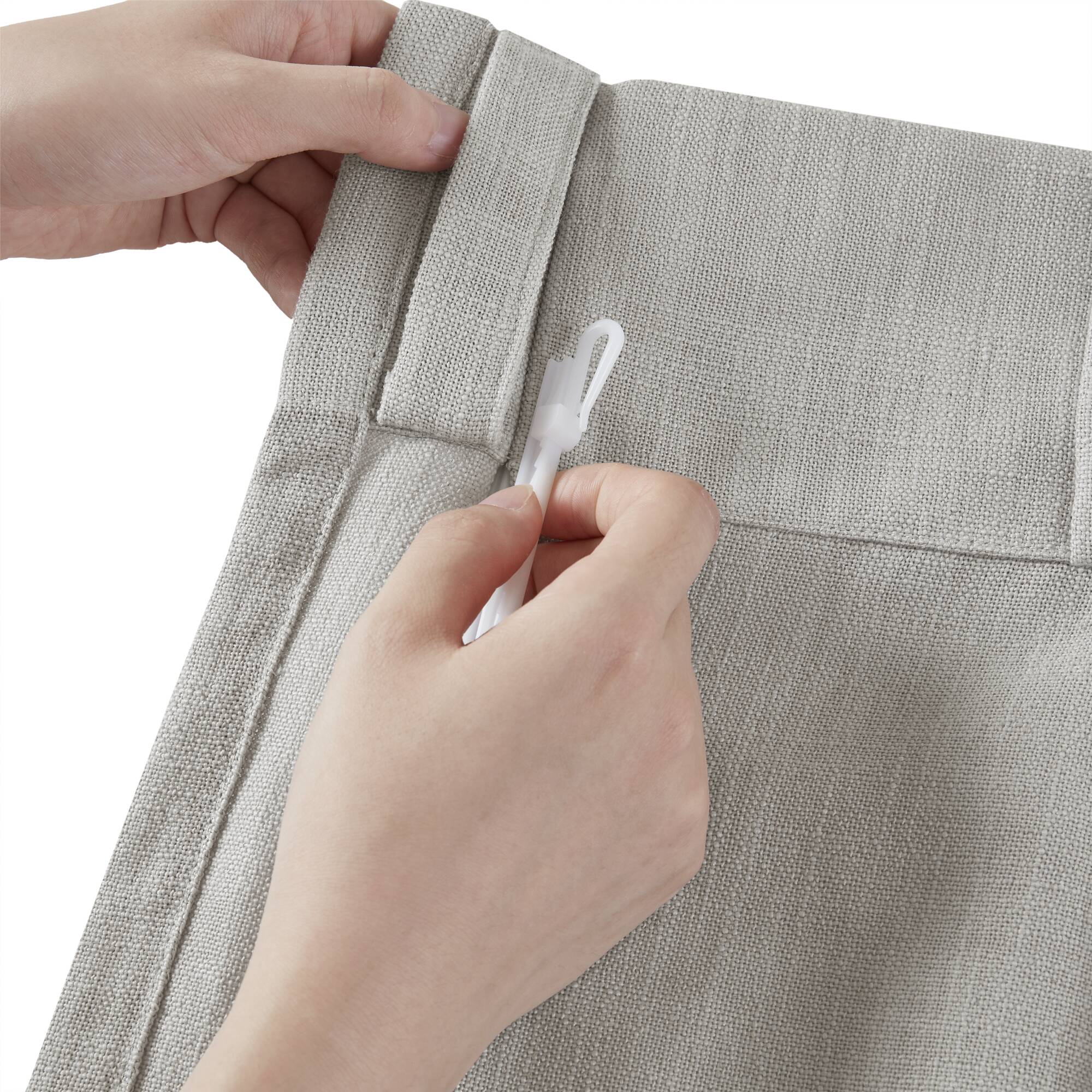 Emery 300gsm Poly Linen with 7 Pinch Pleat per Piece - Image 71