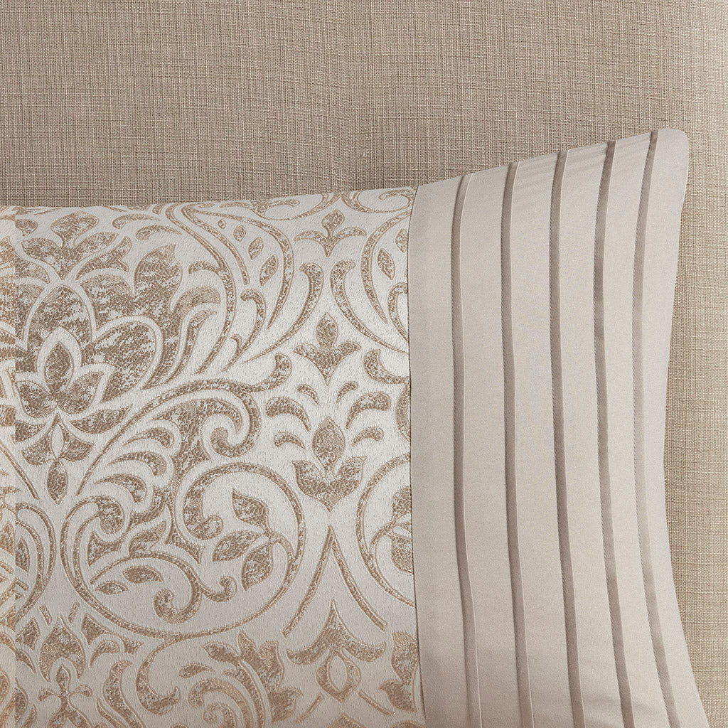 Emilia 12-Piece Jacquard Comforter Set with Bed Sheets - Image 18