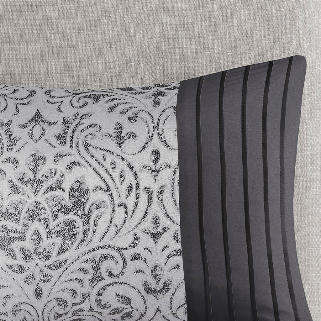 Emilia 12-Piece Jacquard Comforter Set with Bed Sheets - Image 19