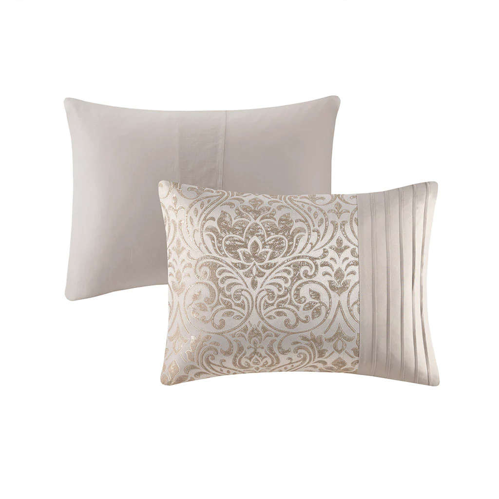 Emilia 12-Piece Jacquard Comforter Set with Bed Sheets - Image 28