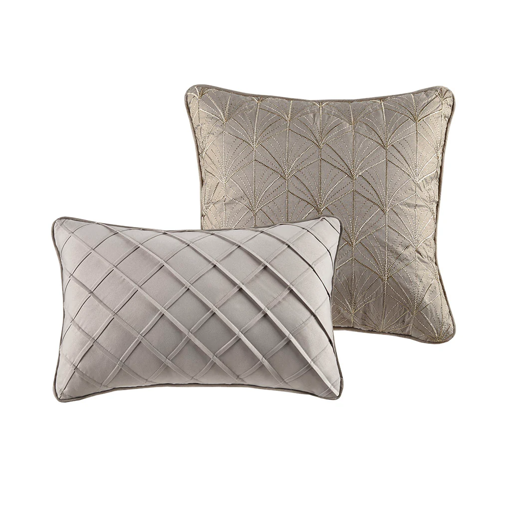 Emilia 12-Piece Jacquard Comforter Set with Bed Sheets - Image 31
