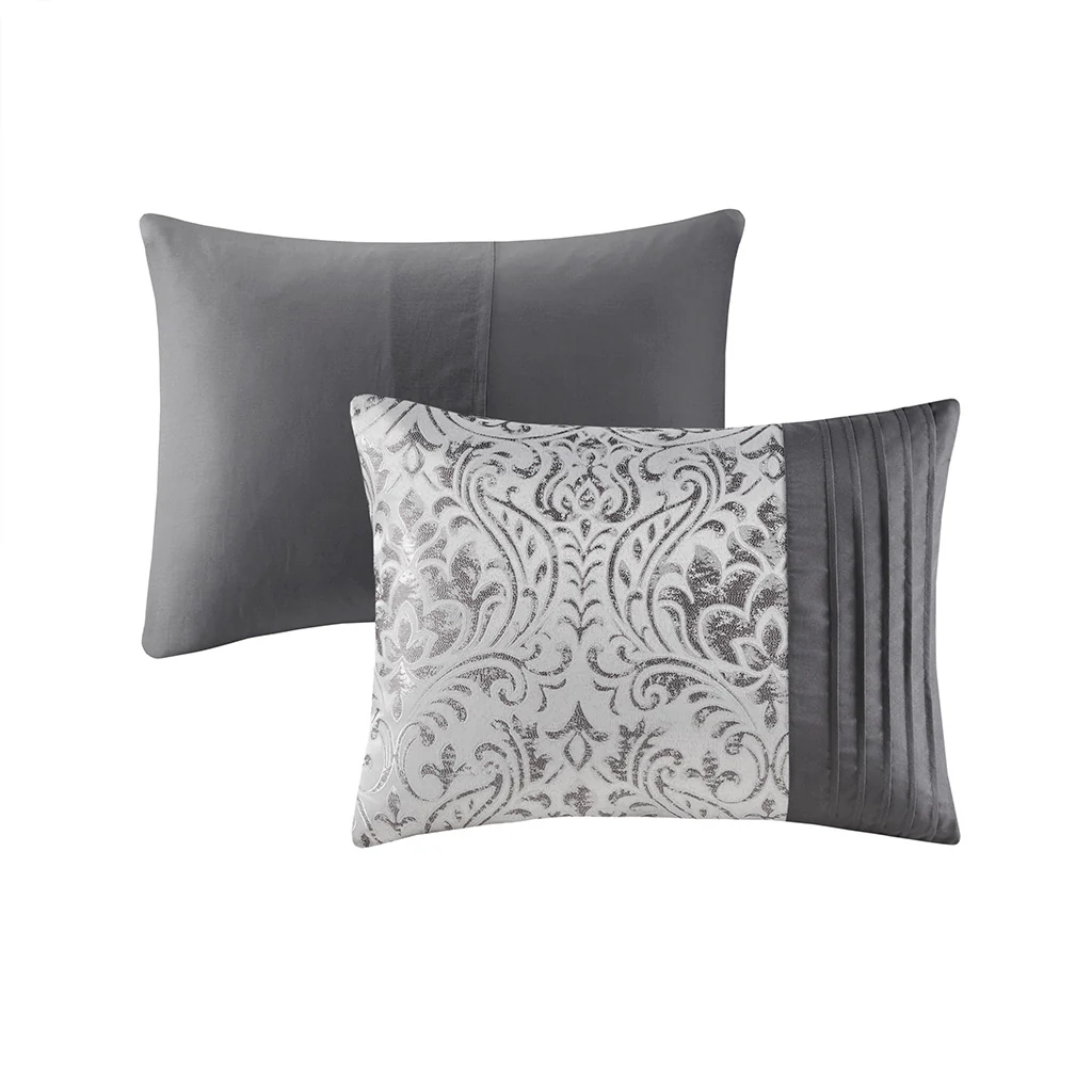 Emilia 12-Piece Jacquard Comforter Set with Bed Sheets - Image 40