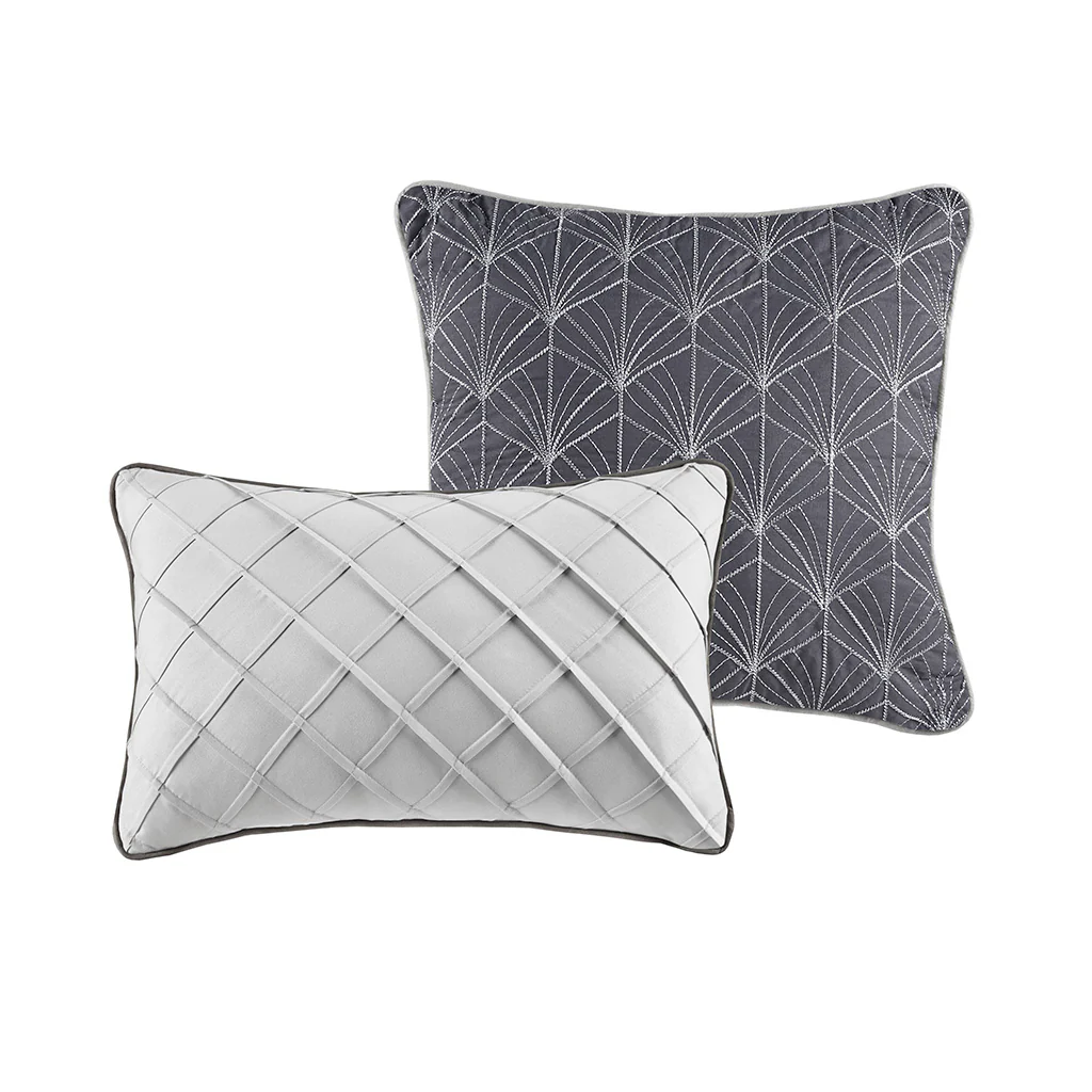 Emilia 12-Piece Jacquard Comforter Set with Bed Sheets - Image 41
