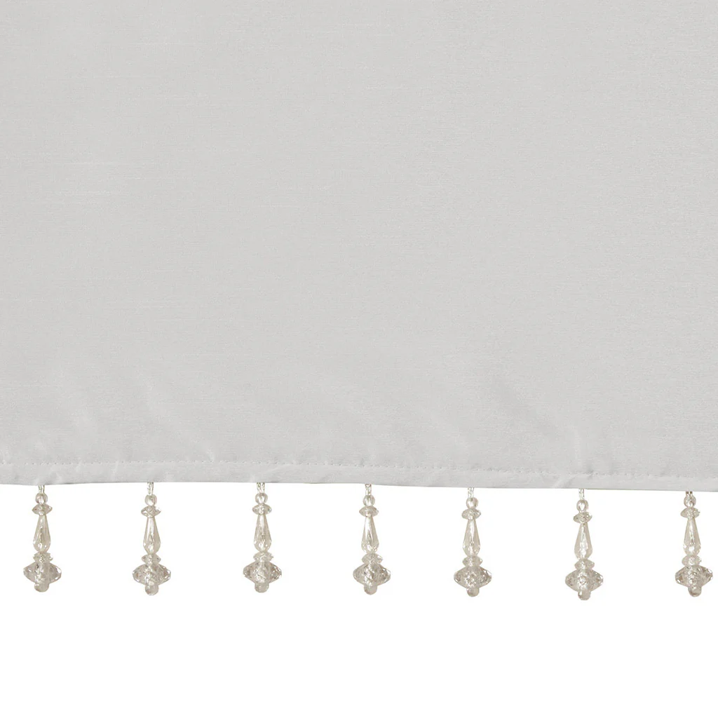 Emilia Lightweight Faux Silk Valance With Beads - Image 39