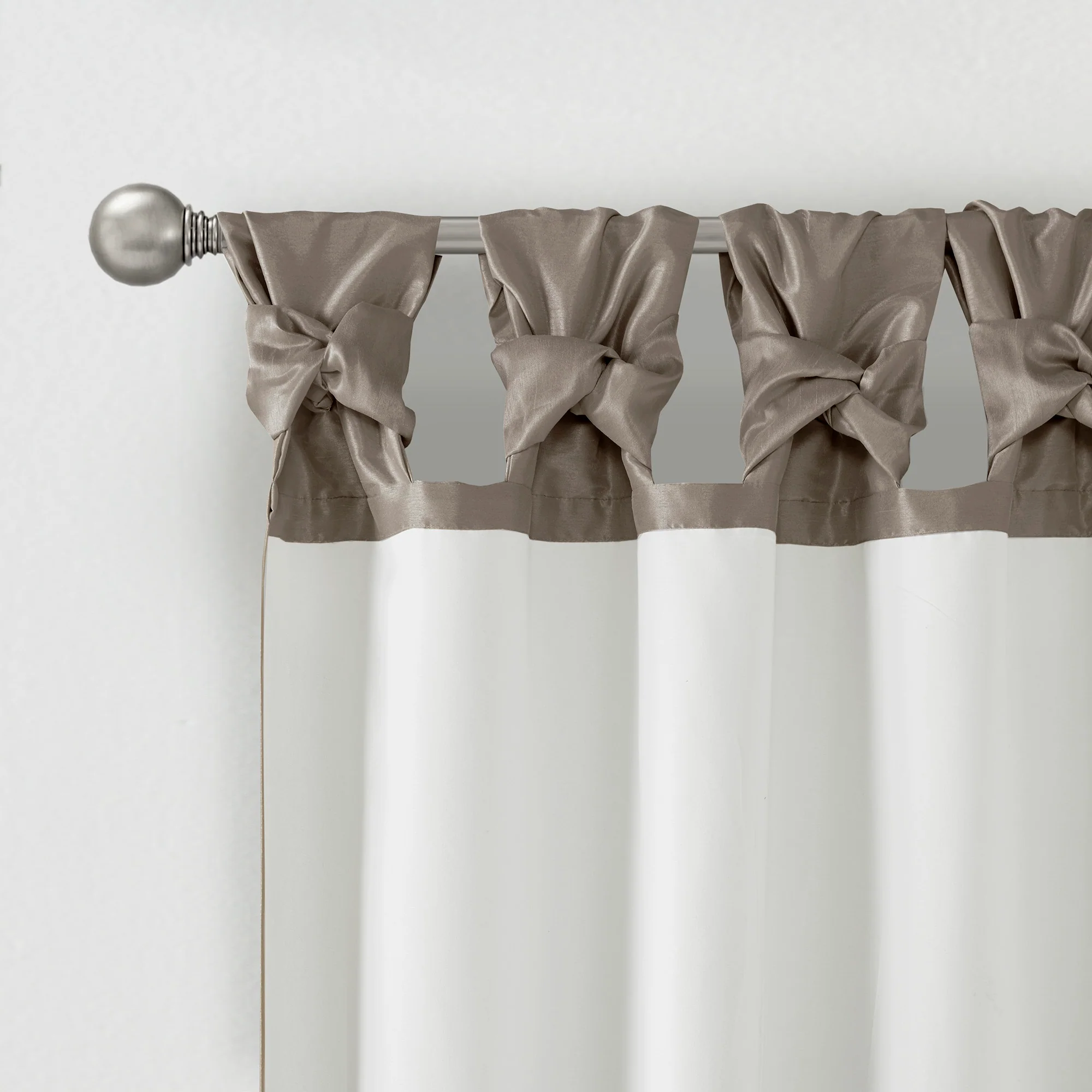 Emilia Twist Tab Lined Window Curtain Panel - Image 37