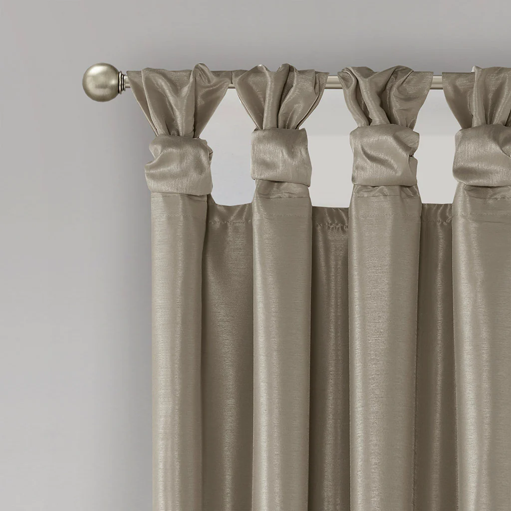 Emilia Twist Tab Total Blackout Window Curtain Panel - Image 15