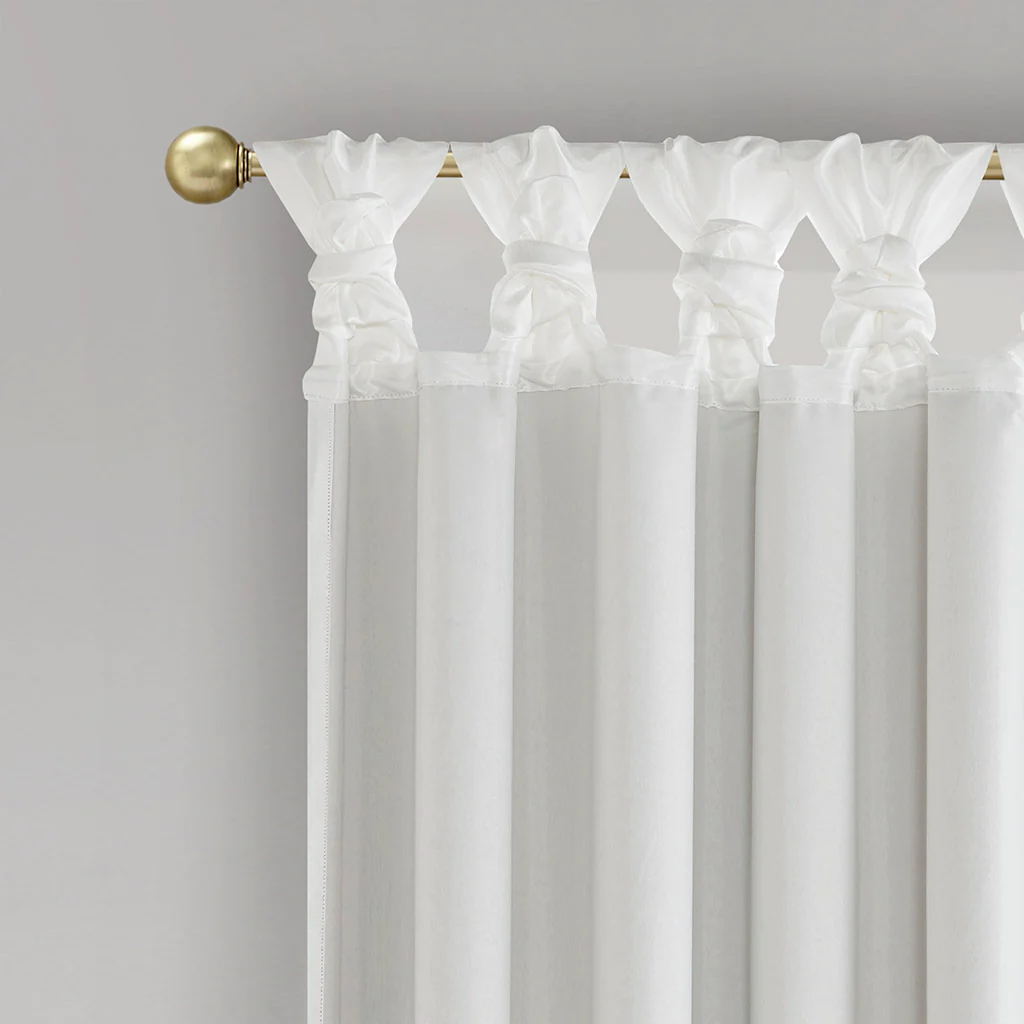 Emilia Twist Tab Total Blackout Window Curtain Panel - Image 22