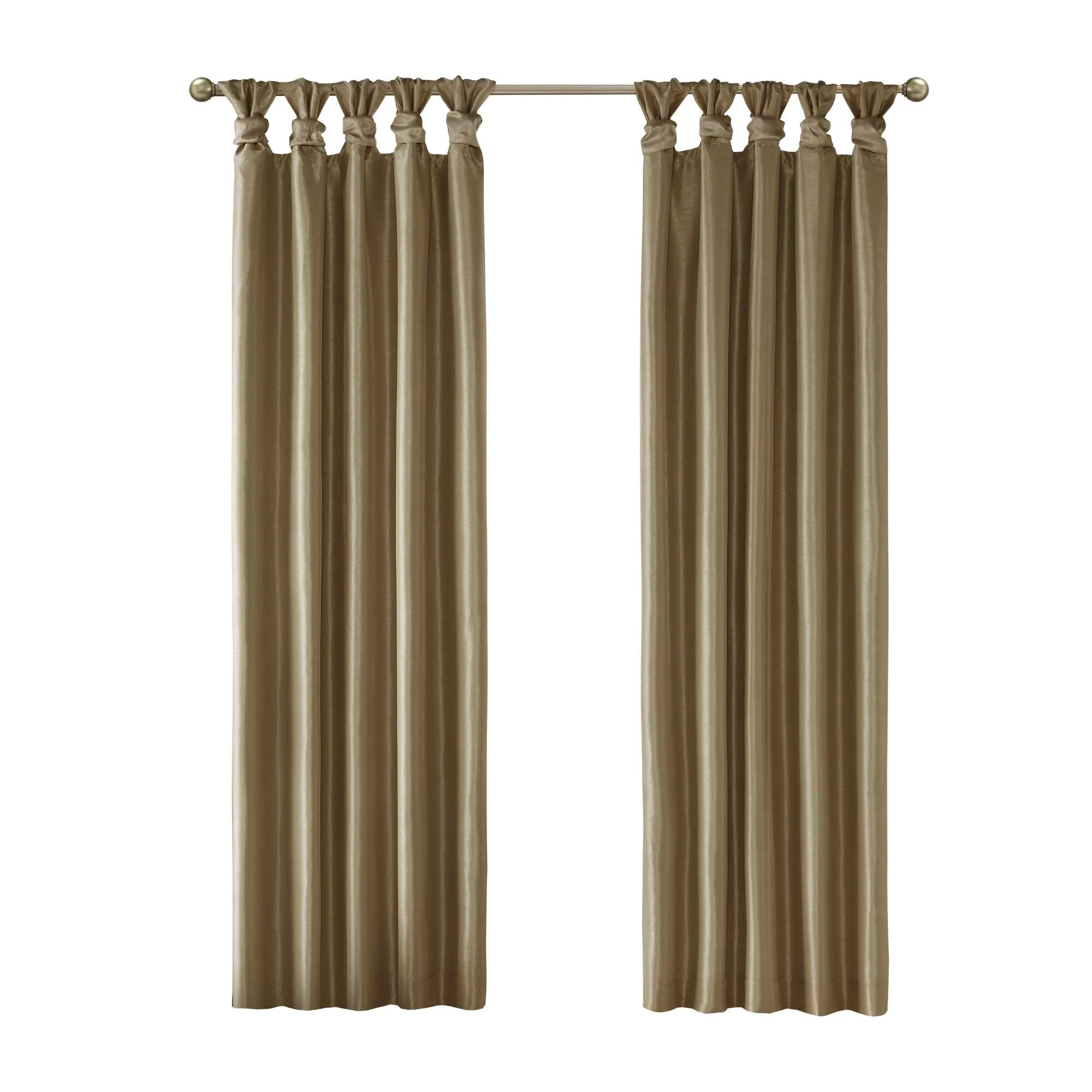 Emilia Twist Tab Total Blackout Window Curtain Panel - Image 71