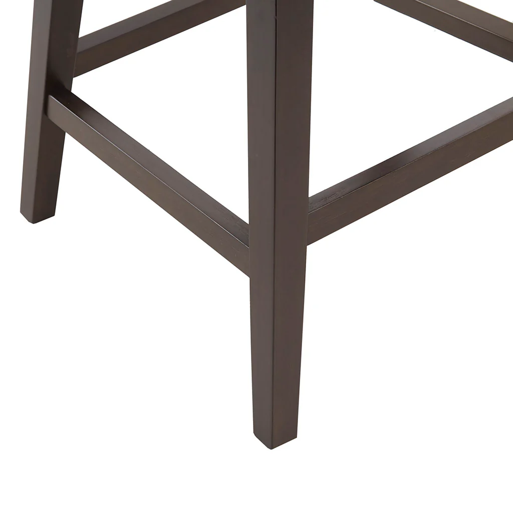 Emmett 360-degree swivel counter stool with nailheads - Image 26