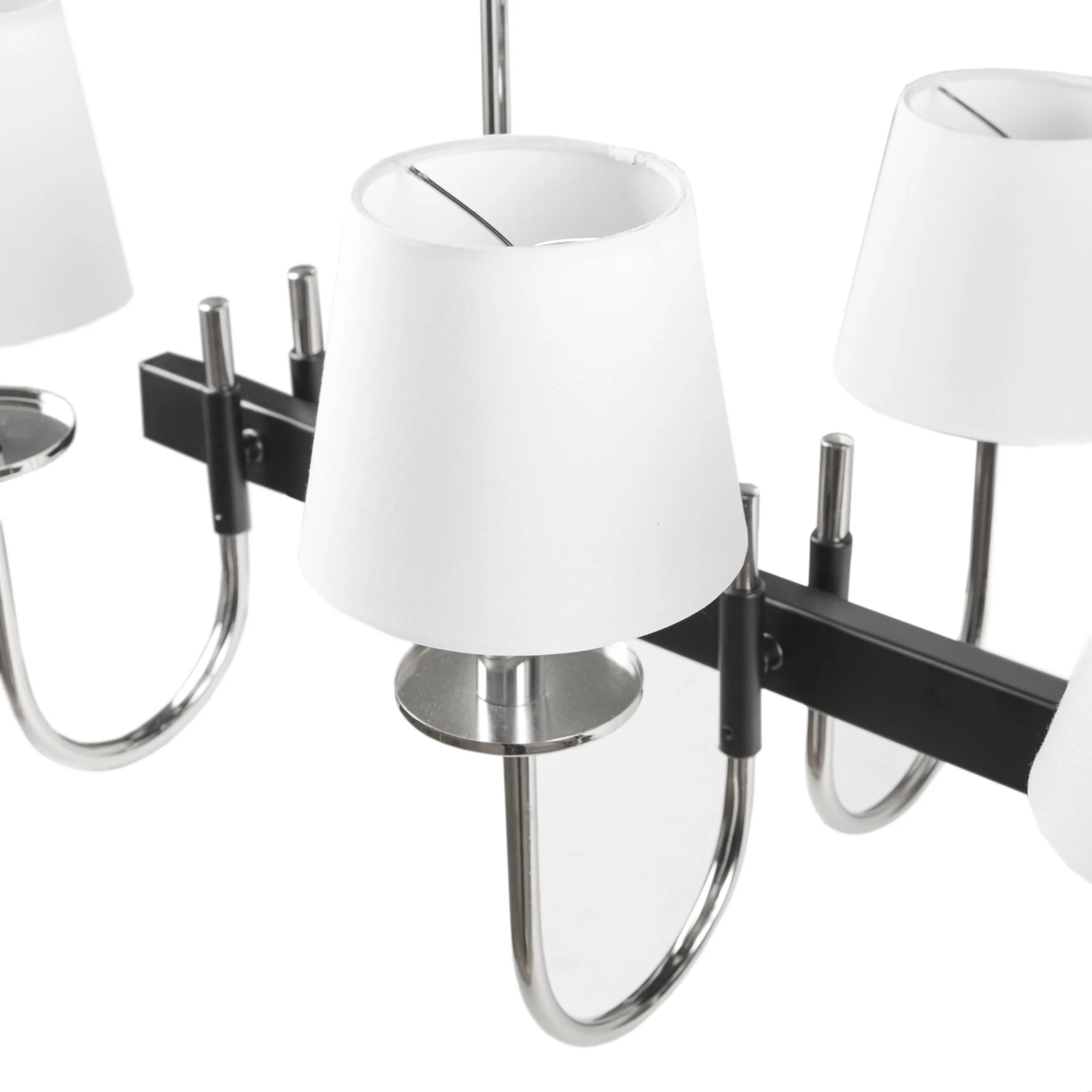 Fairmount 8-Light Traditional Chandelier with Drum Shades - Image 6