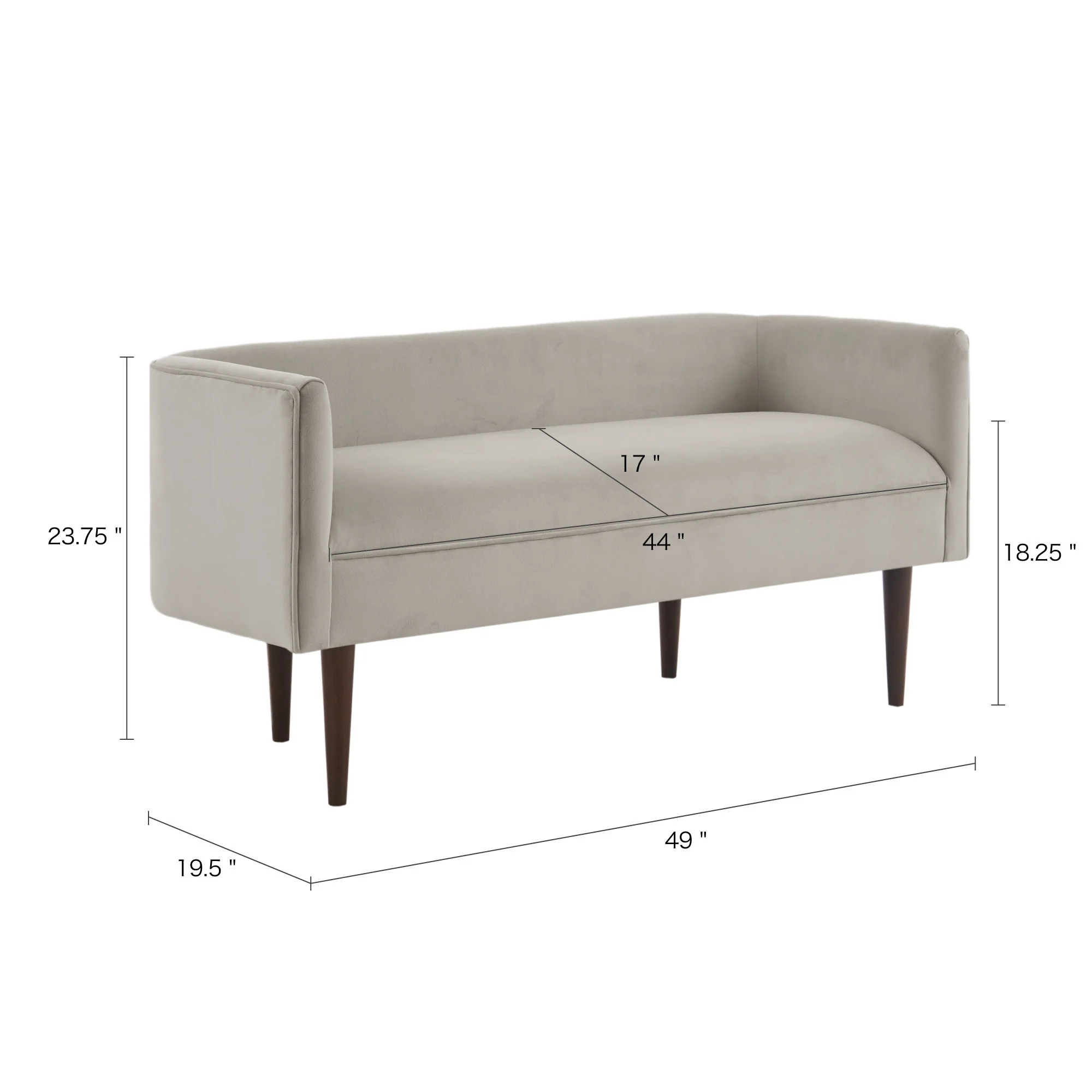 Farrah Accent Bench - Image 8