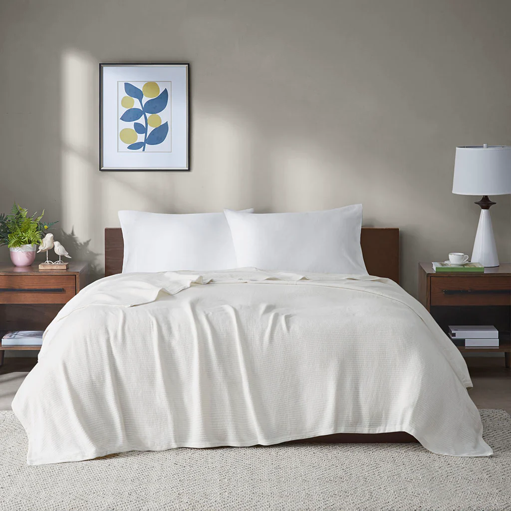 Freshspun Basketweave Cotton Blanket - Image 12