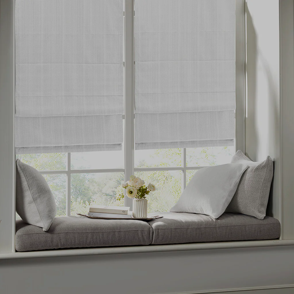 Galen Basketweave Room Darkening Cordless Roman Shade - Image 21