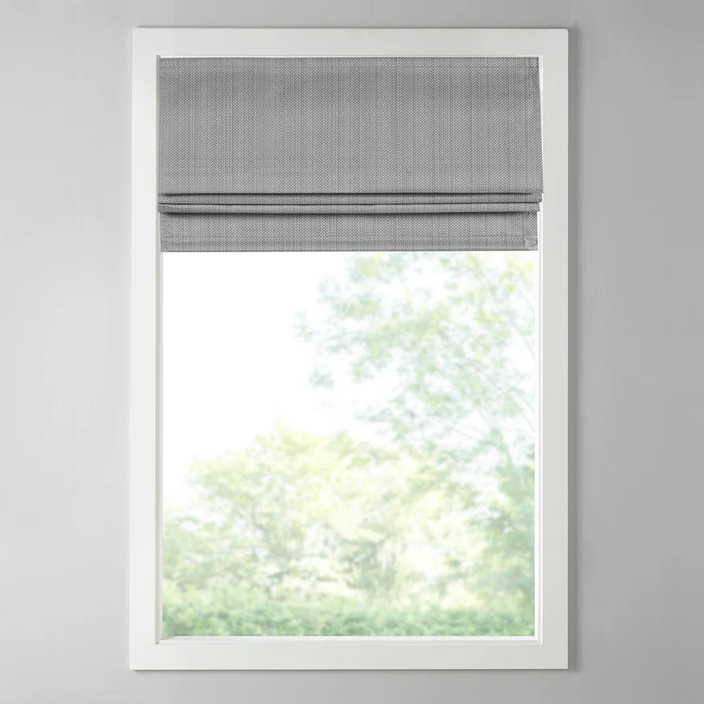 Galen Basketweave Room Darkening Cordless Roman Shade - Image 35