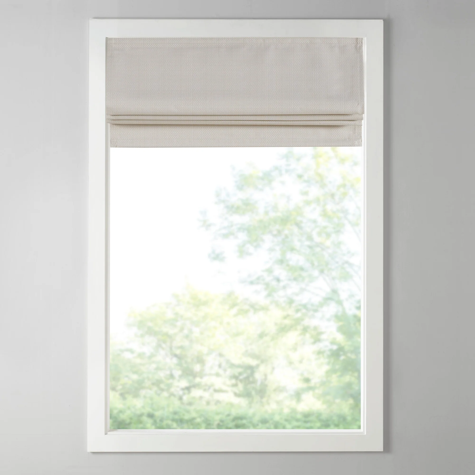 Galen Basketweave Room Darkening Cordless Roman Shade - Image 37