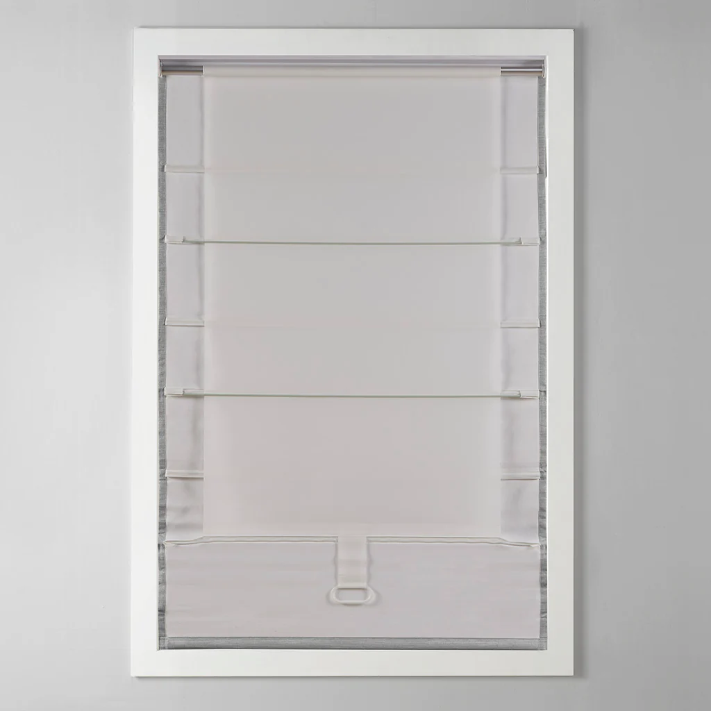 Galen Basketweave Room Darkening Cordless Roman Shade - Image 42