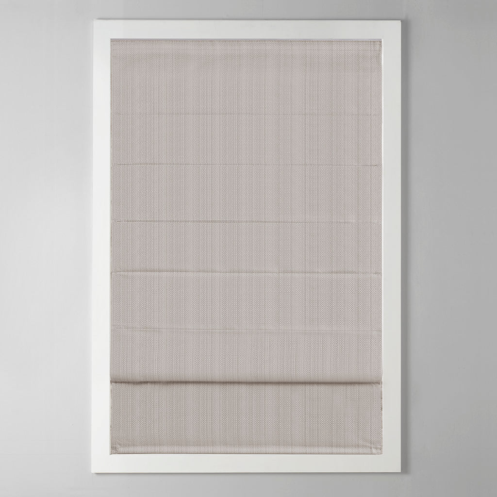 Galen Basketweave Room Darkening Cordless Roman Shade - Image 46