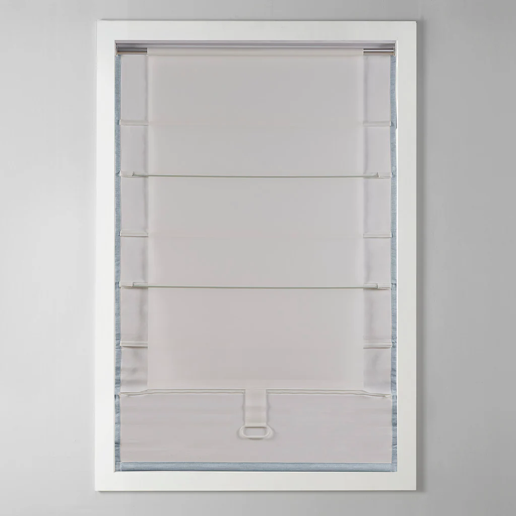 Galen Basketweave Room Darkening Cordless Roman Shade - Image 47