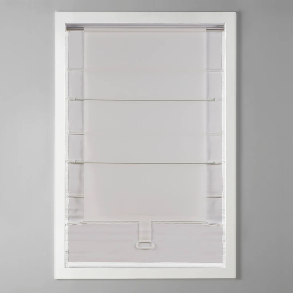Galen Basketweave Room Darkening Cordless Roman Shade - Image 49