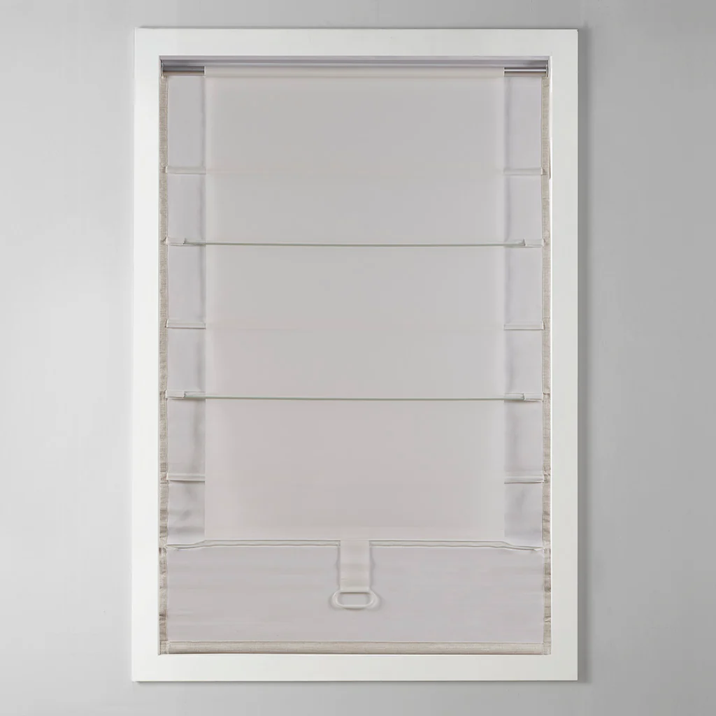 Galen Basketweave Room Darkening Cordless Roman Shade - Image 51