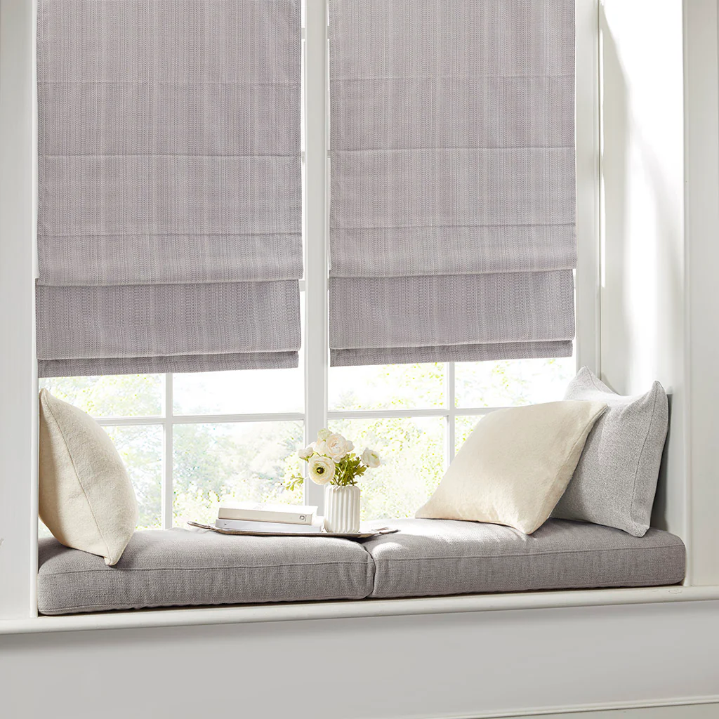 Galen Basketweave Room Darkening Cordless Roman Shade - Image 56