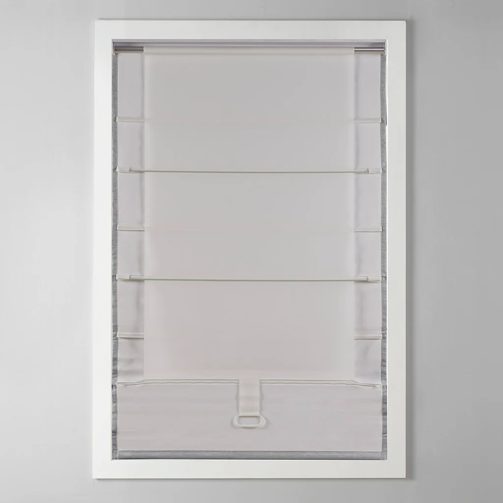 Galen Basketweave Room Darkening Cordless Roman Shade - Image 69