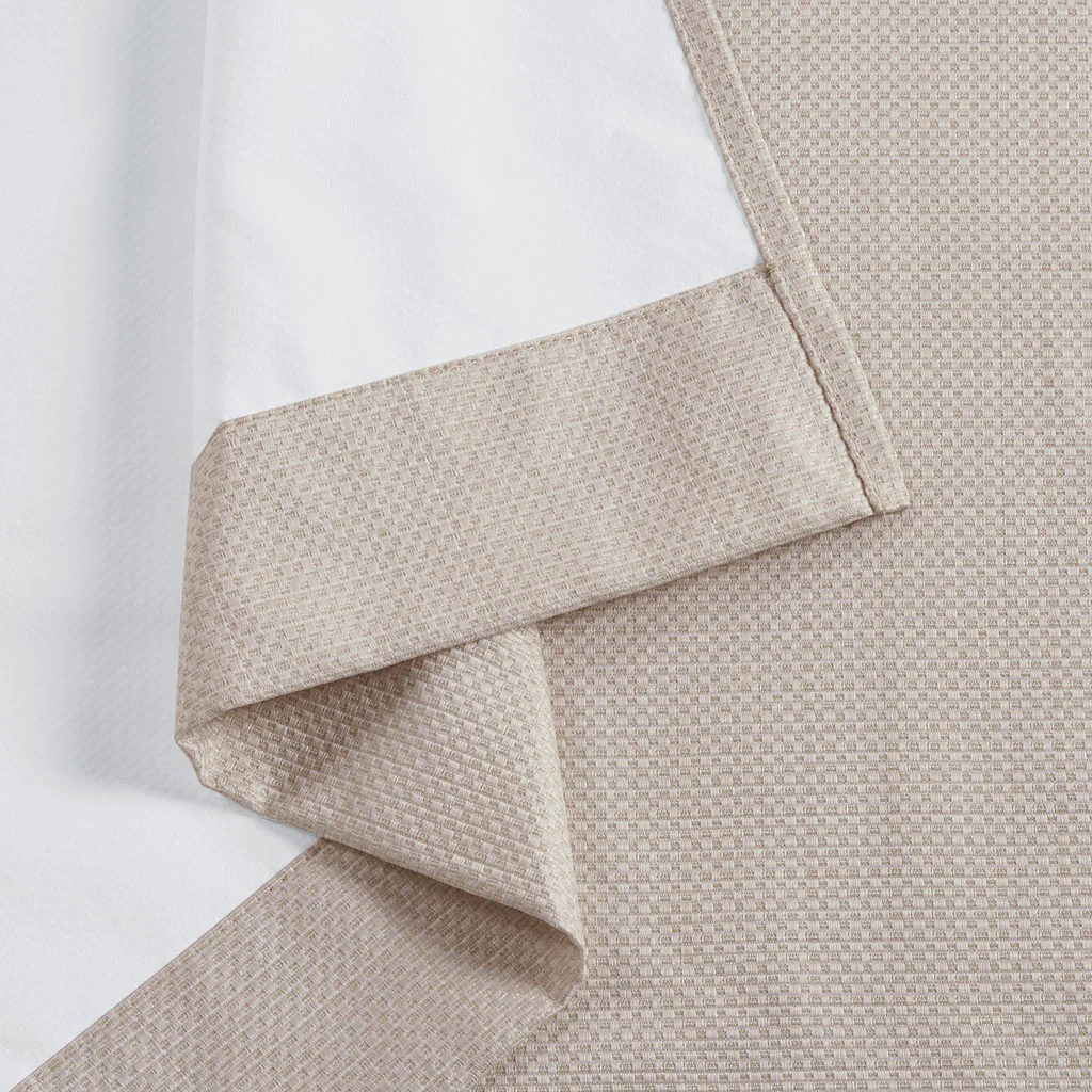 Galen Basketweave Room Darkening Curtain Panel Pair - Image 36