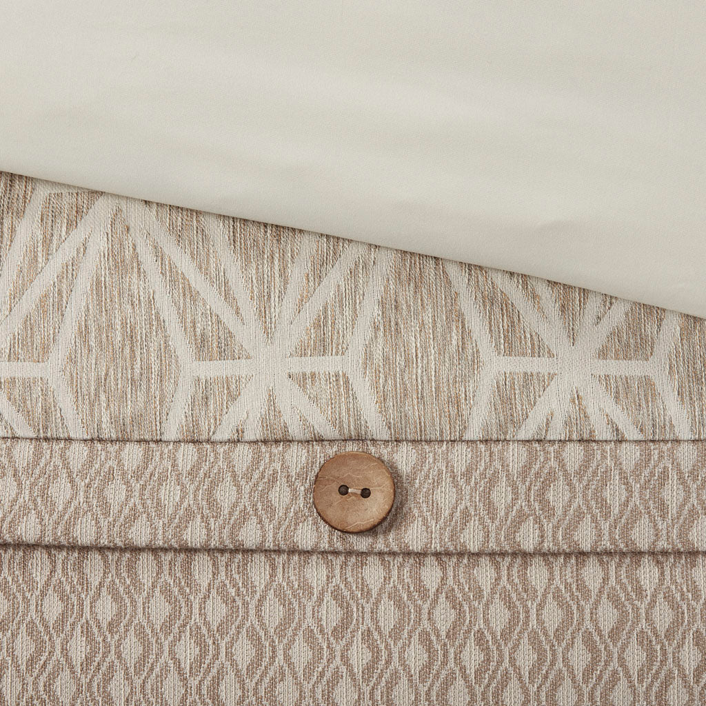 Grace 9-Piece Geometric Oversized Jacquard Comforter Set - Image 5