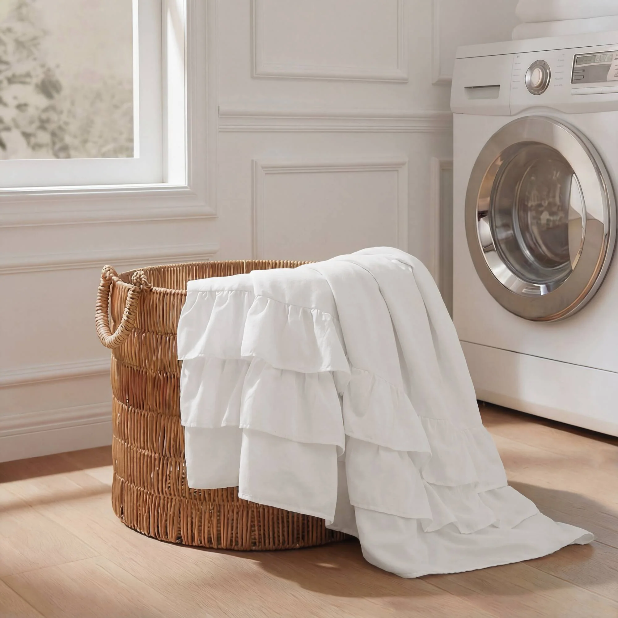 Grace Ruffled Shower Curtain - Image 11
