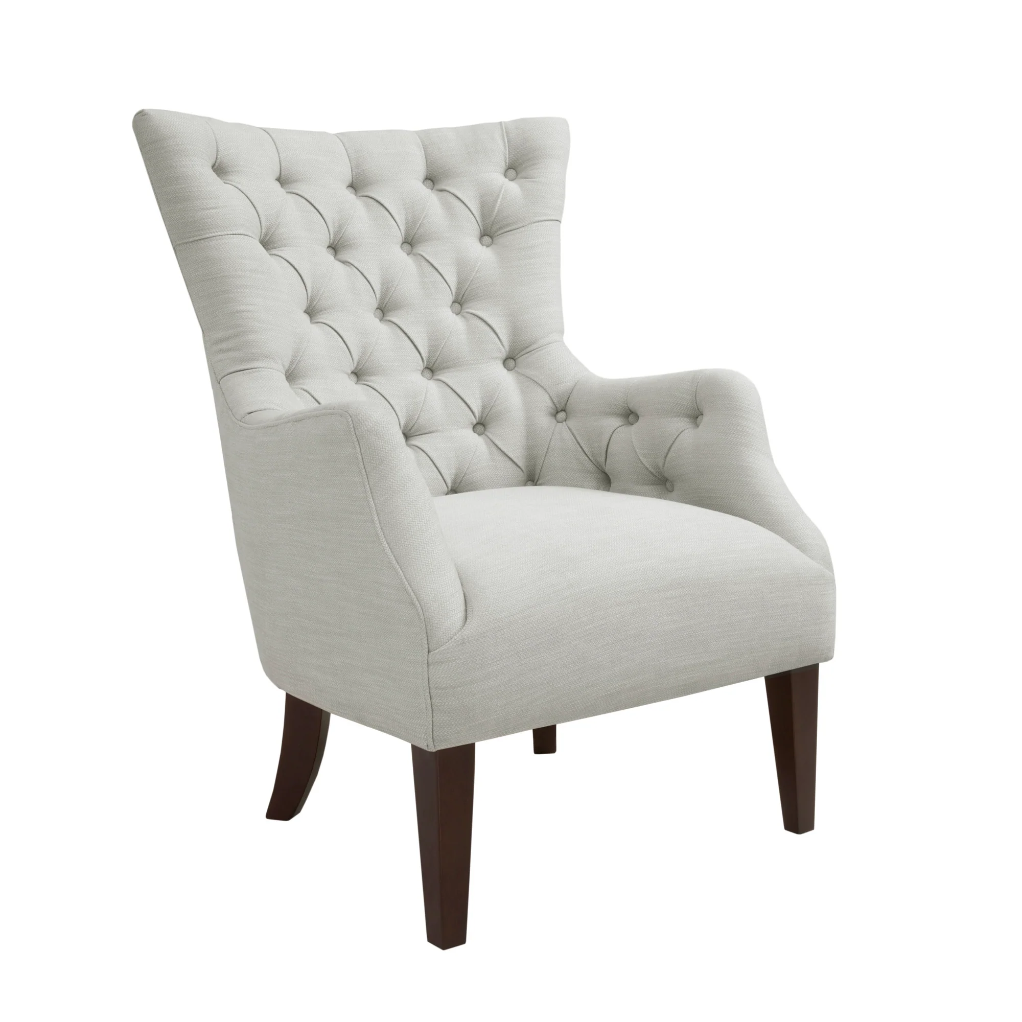 Hannah Button Tufted Wing Chair - Image 4