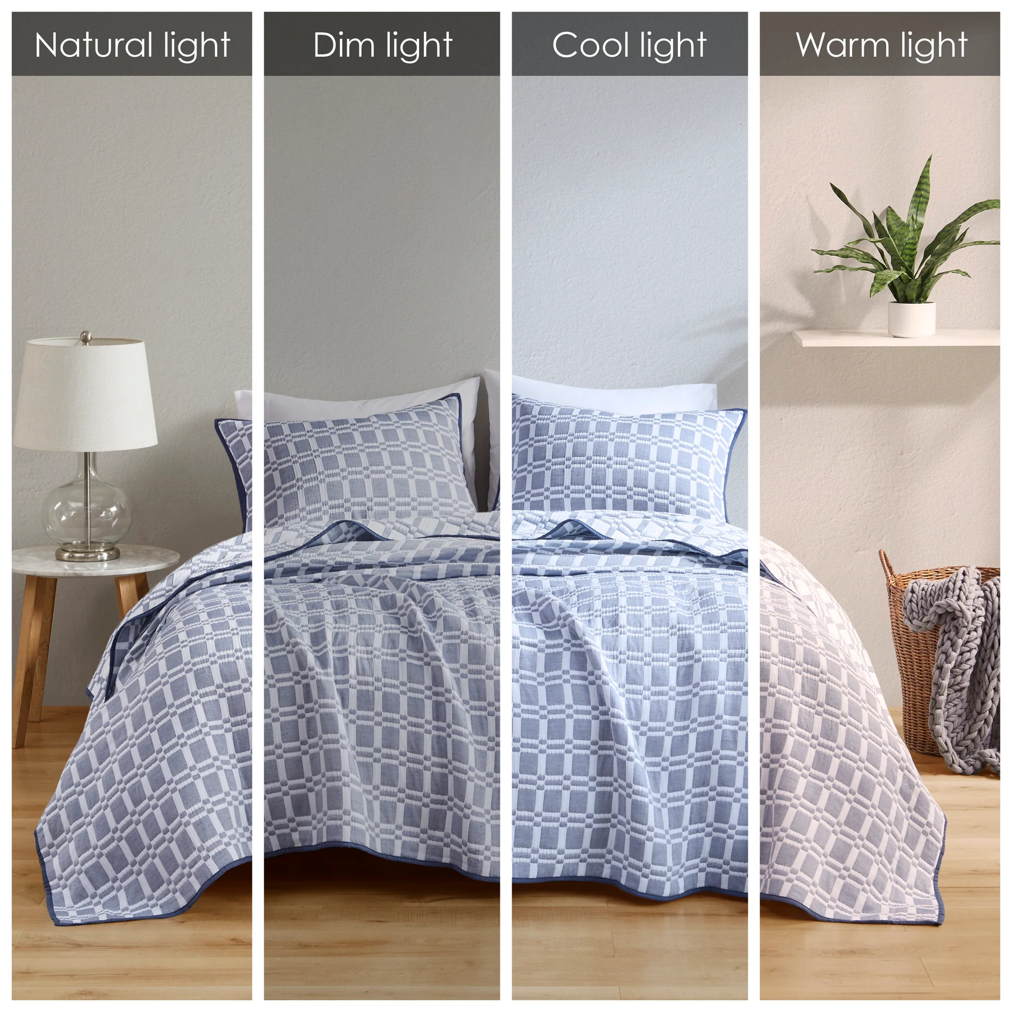 Harlow 3-Piece Reversible Matelasse Coverlet Set - Image 24