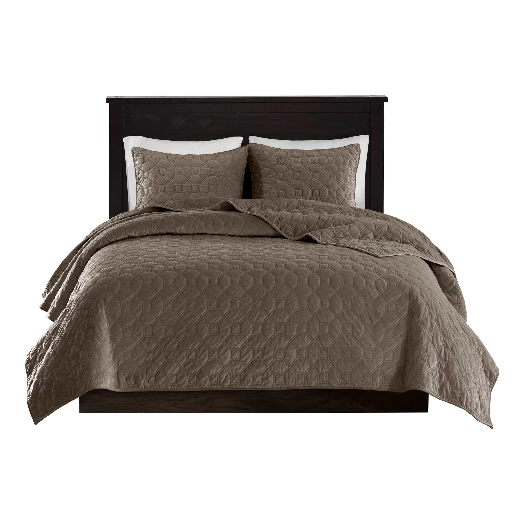 Harper 3-Piece Velvet Quilt Set - Image 82