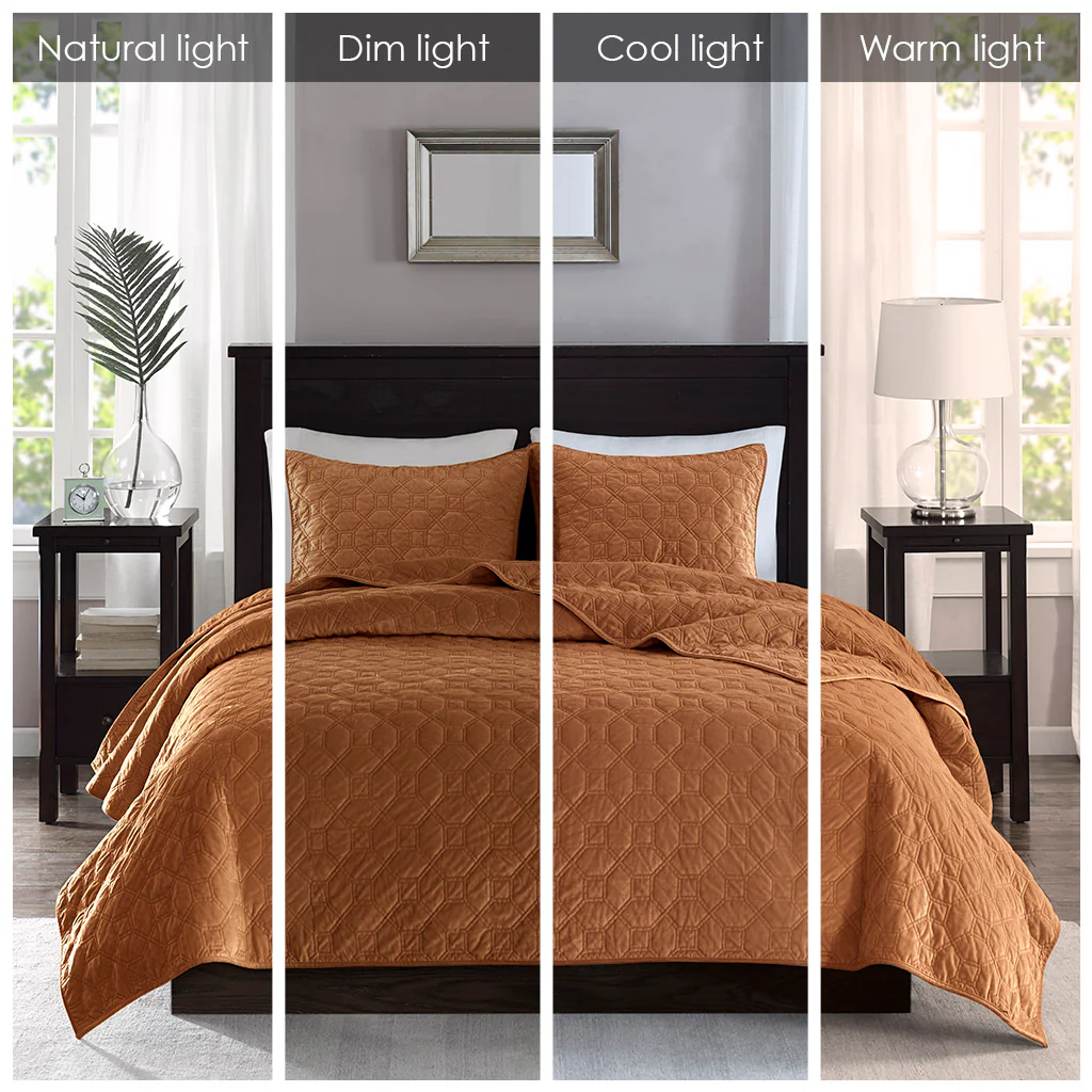 Harper 3-Piece Velvet Quilt Set - Image 89