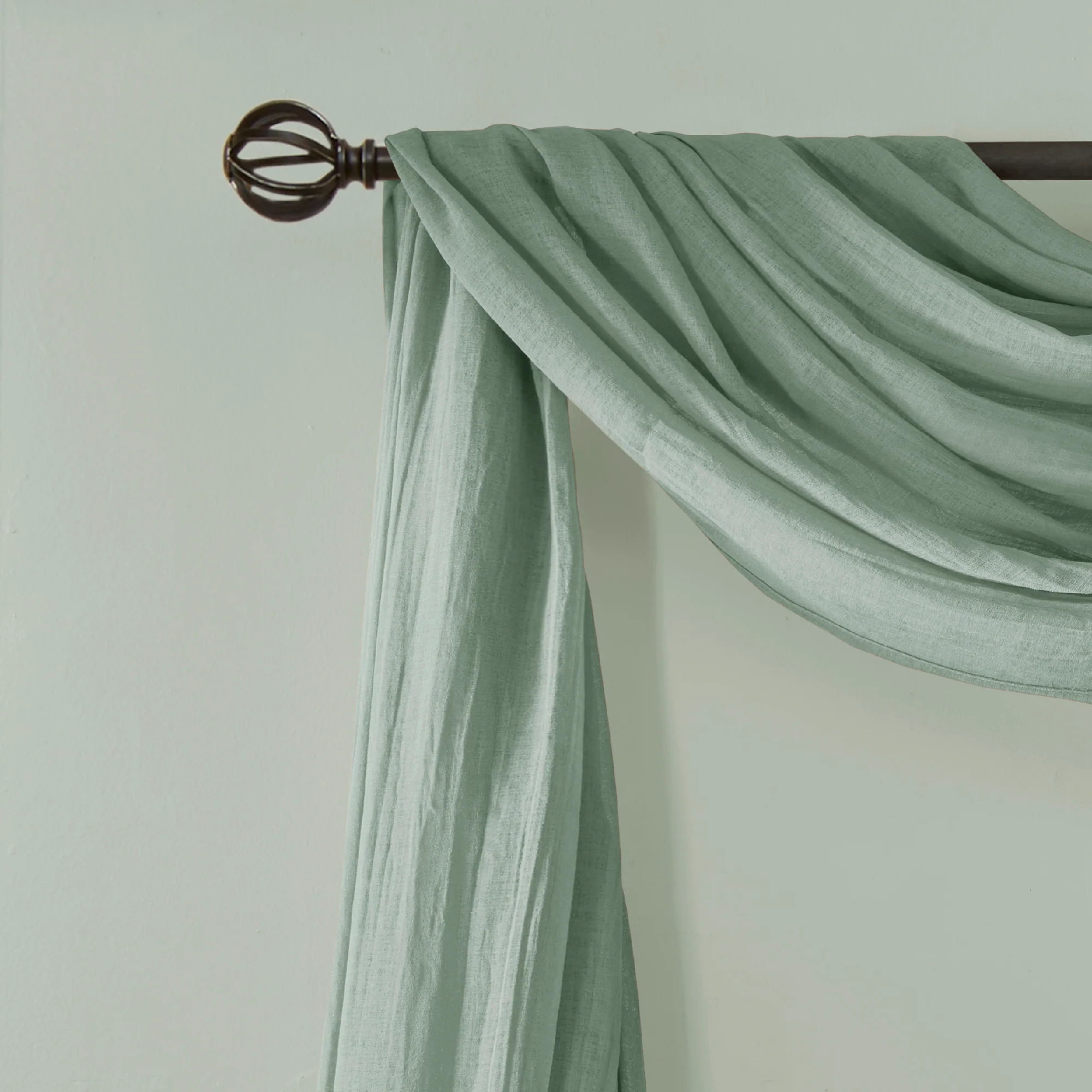Harper Solid Crushed Scarf Sheer - Image 12