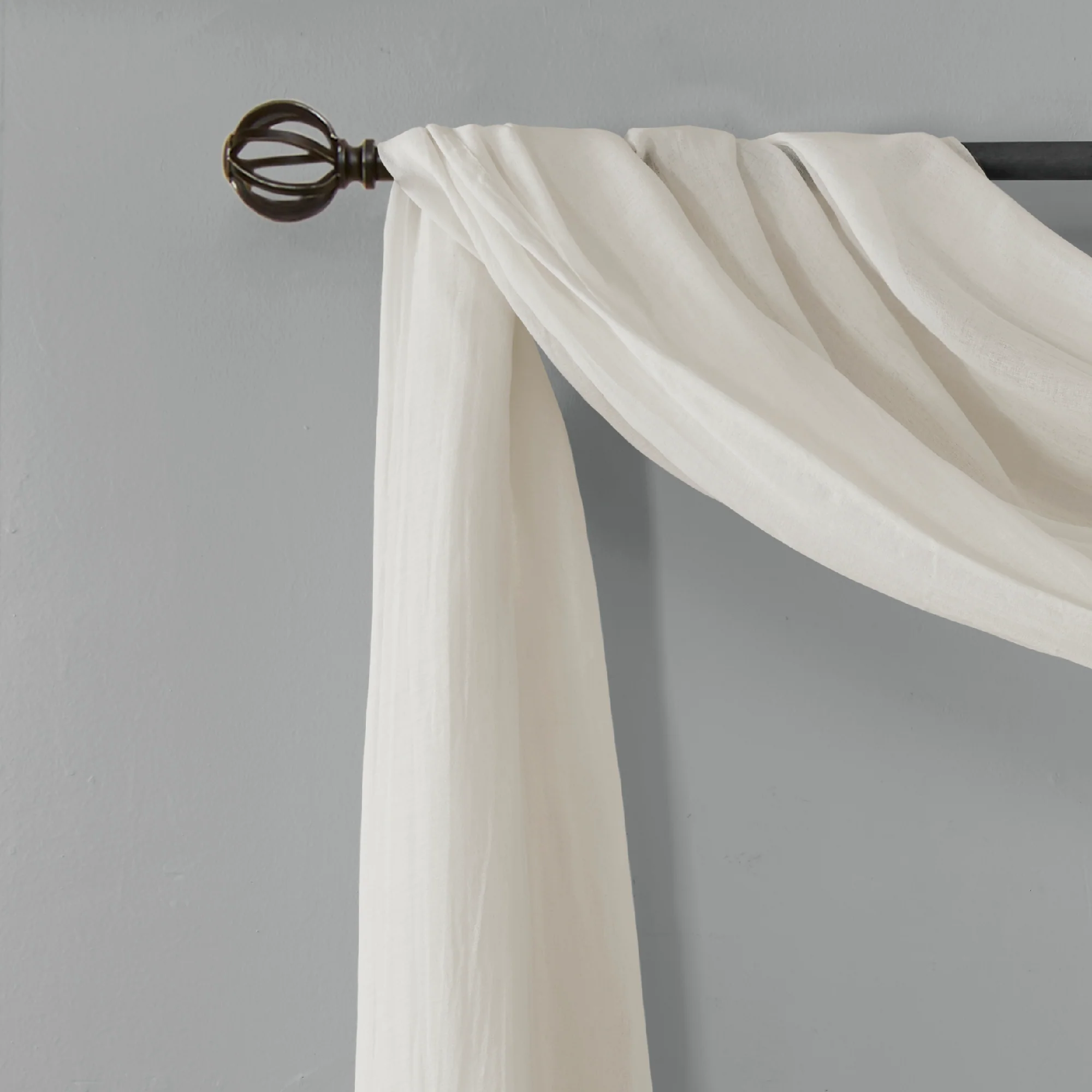Harper Solid Crushed Scarf Sheer - Image 13