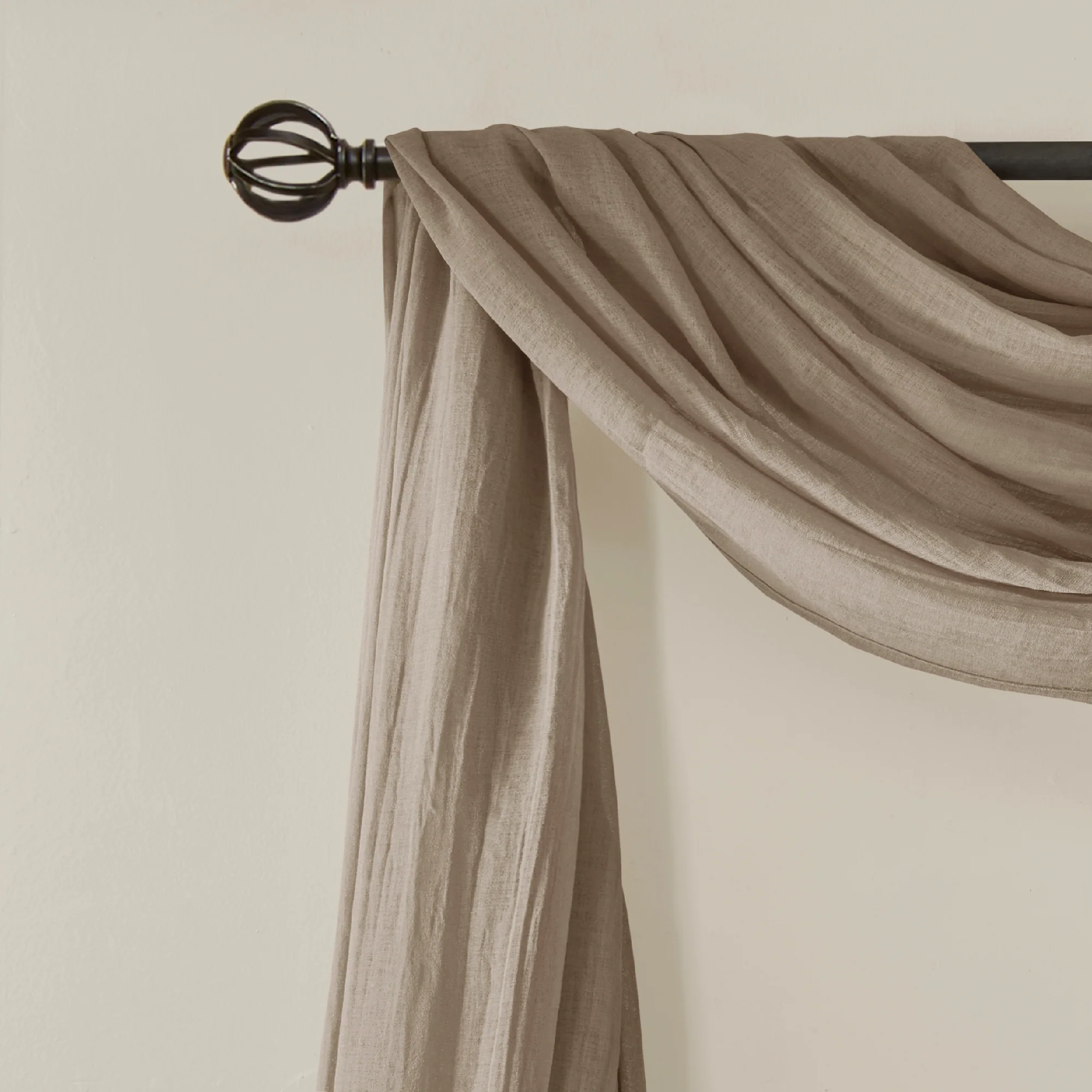 Harper Solid Crushed Scarf Sheer - Image 14