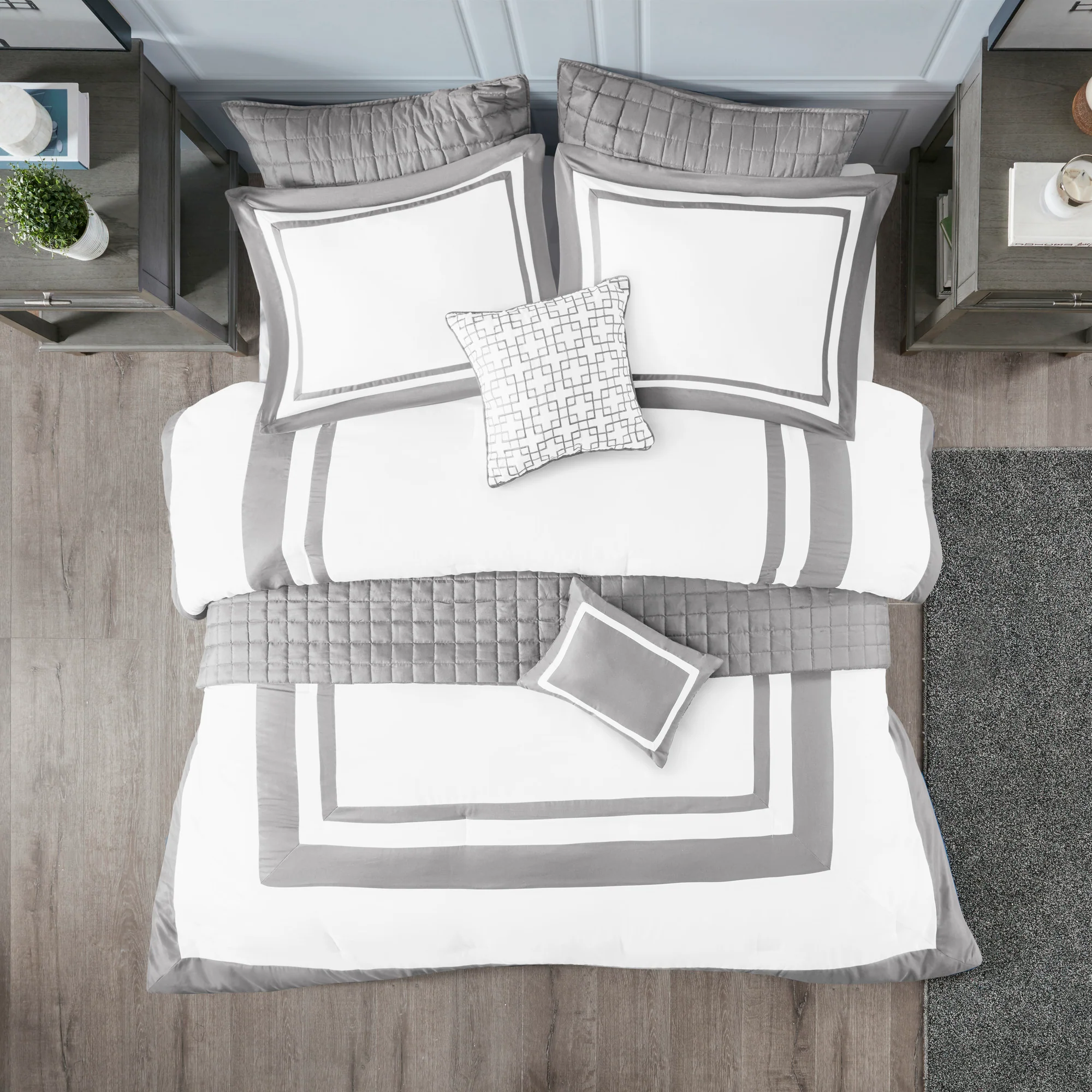 Heritage 8-Piece Comforter and Quilt Set Collection - Image 12