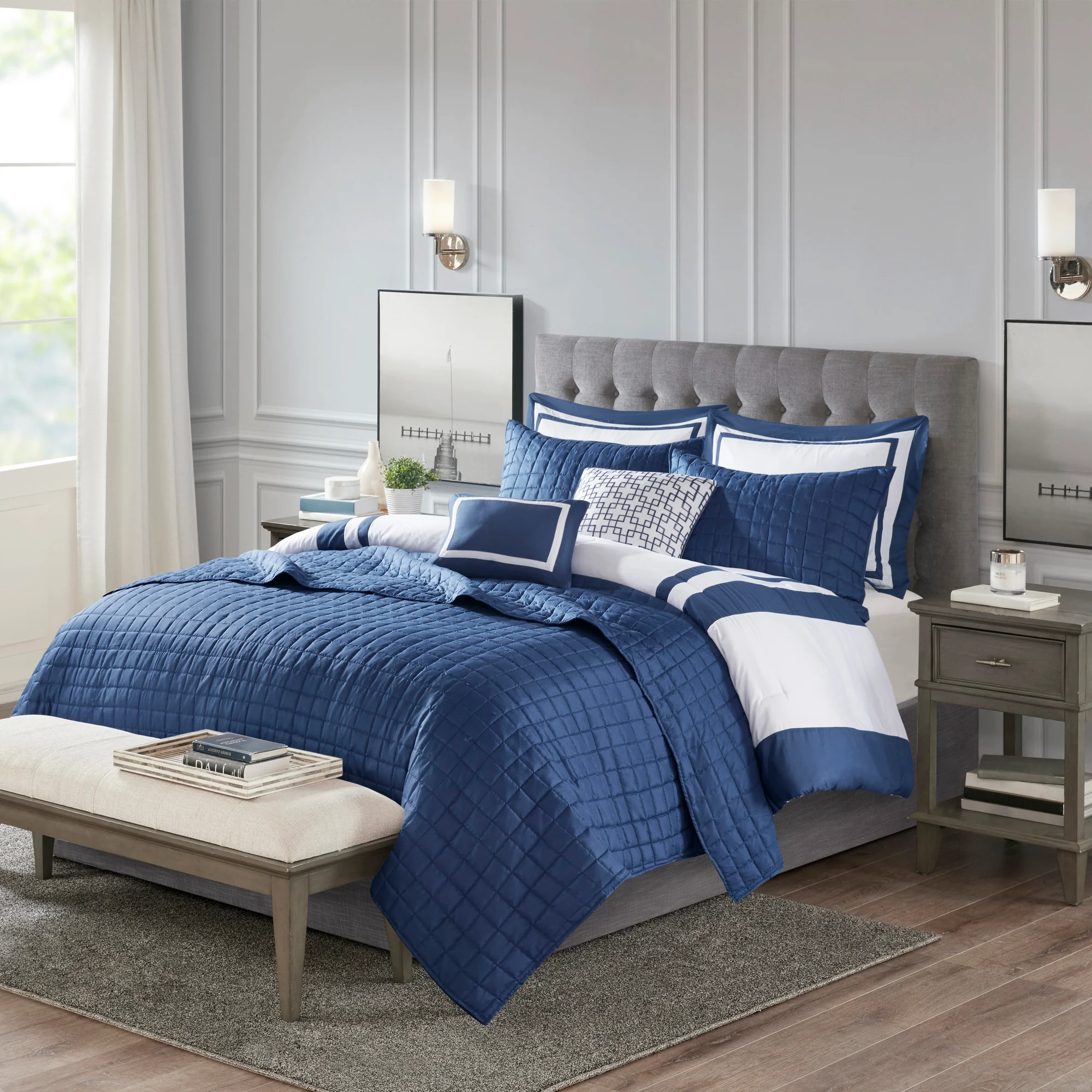 Heritage 8-Piece Comforter and Quilt Set Collection - Image 14