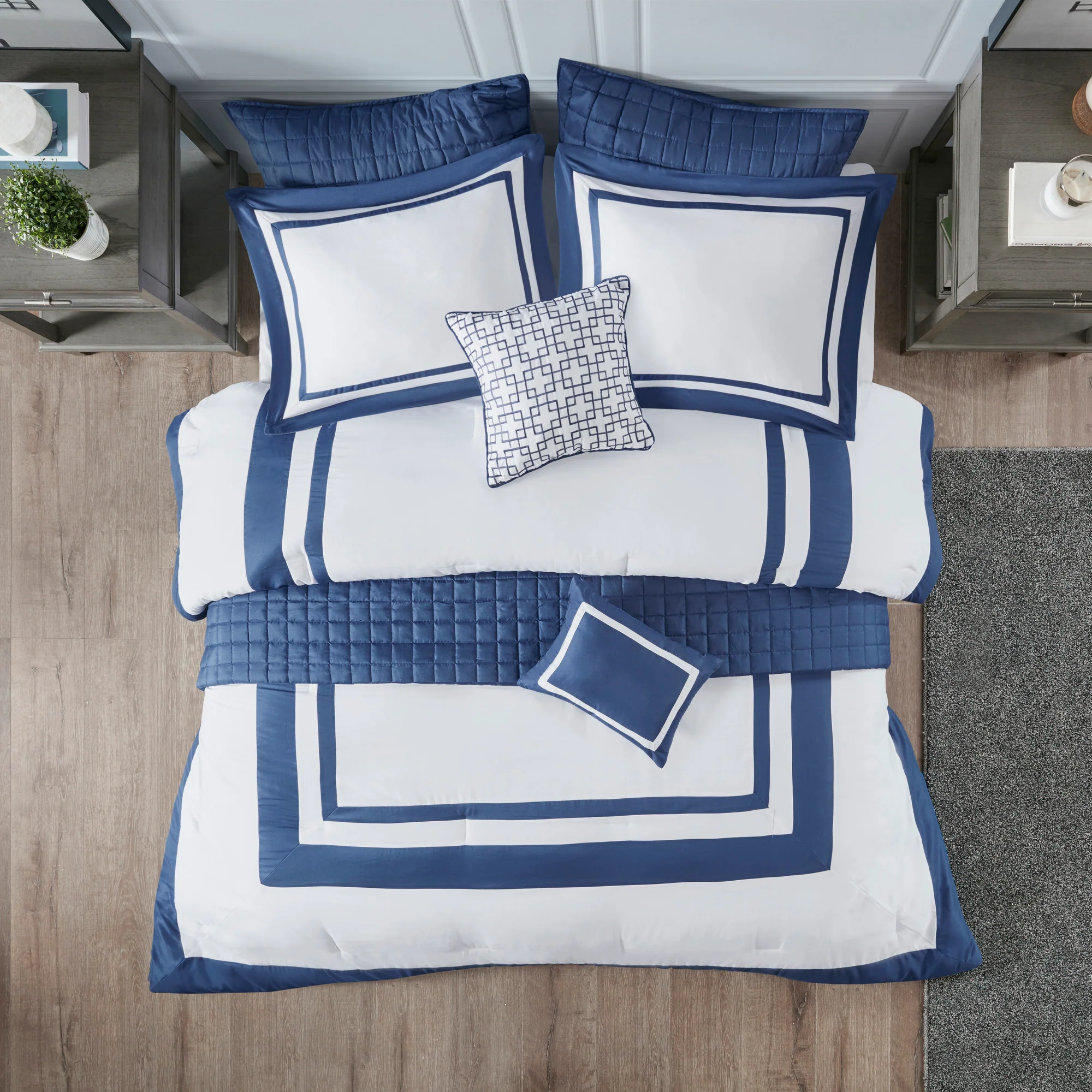 Heritage 8-Piece Comforter and Quilt Set Collection - Image 17