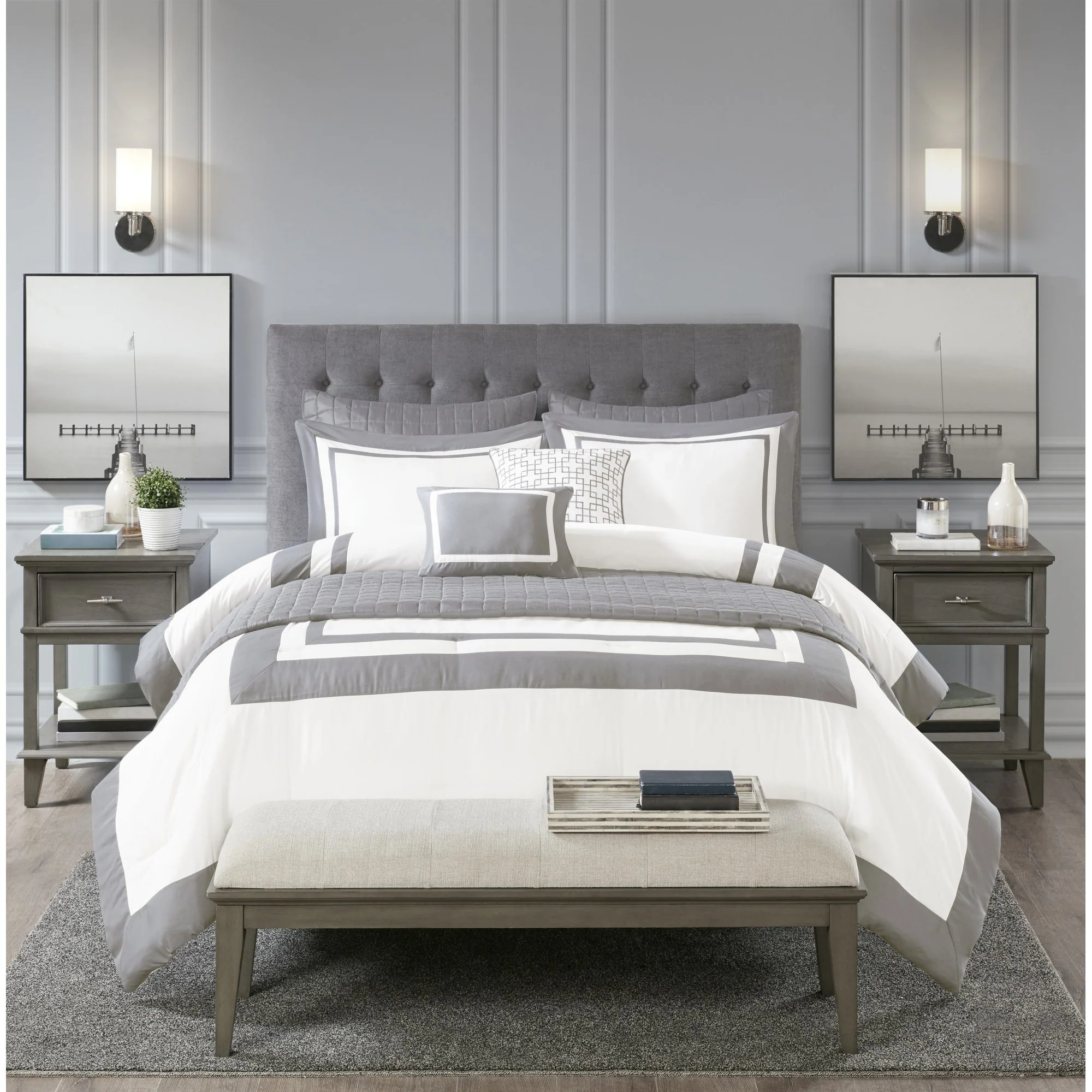 Heritage 8-Piece Comforter and Quilt Set Collection - Image 18