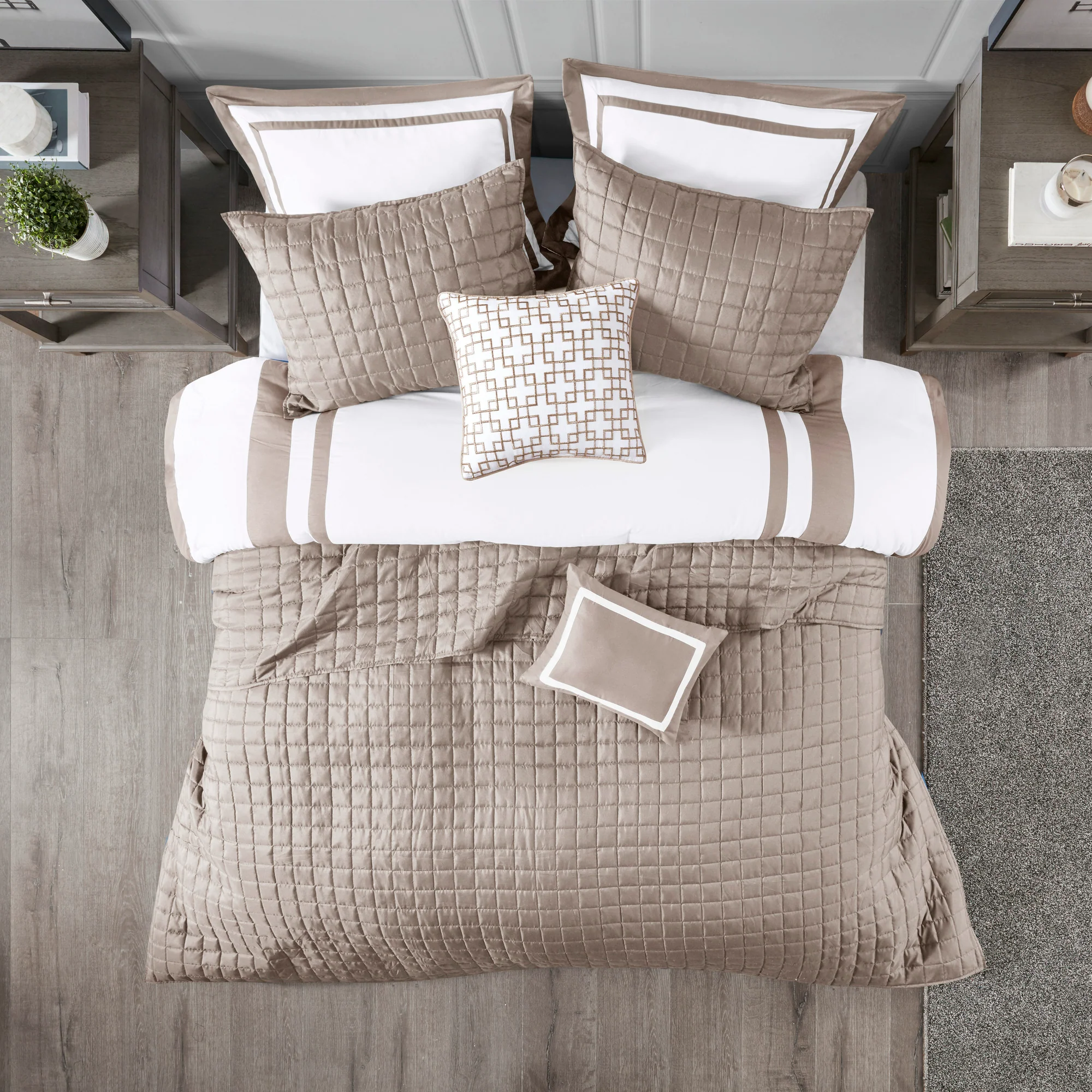 Heritage 8-Piece Comforter and Quilt Set Collection - Image 52