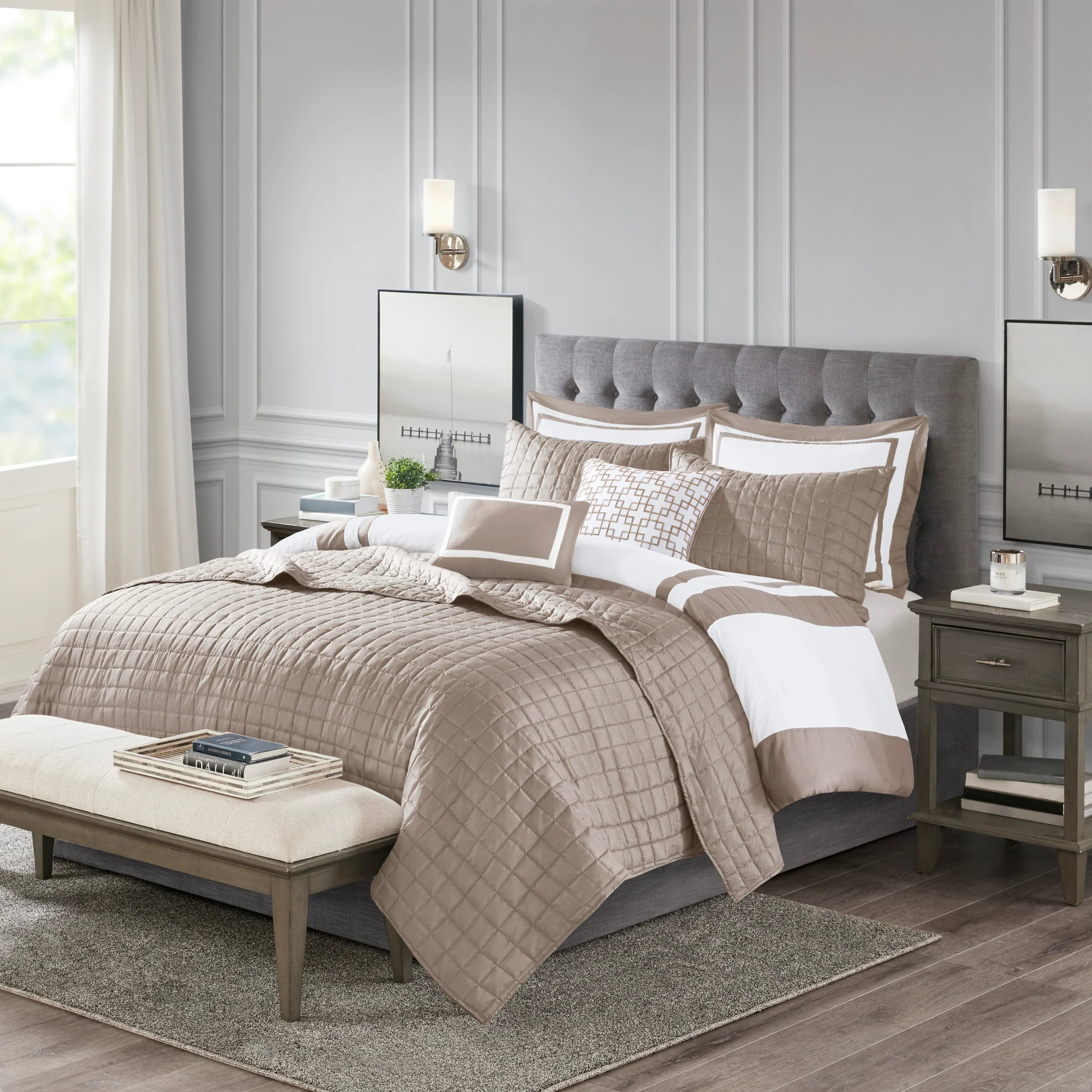 Heritage 8-Piece Comforter and Quilt Set Collection - Image 57