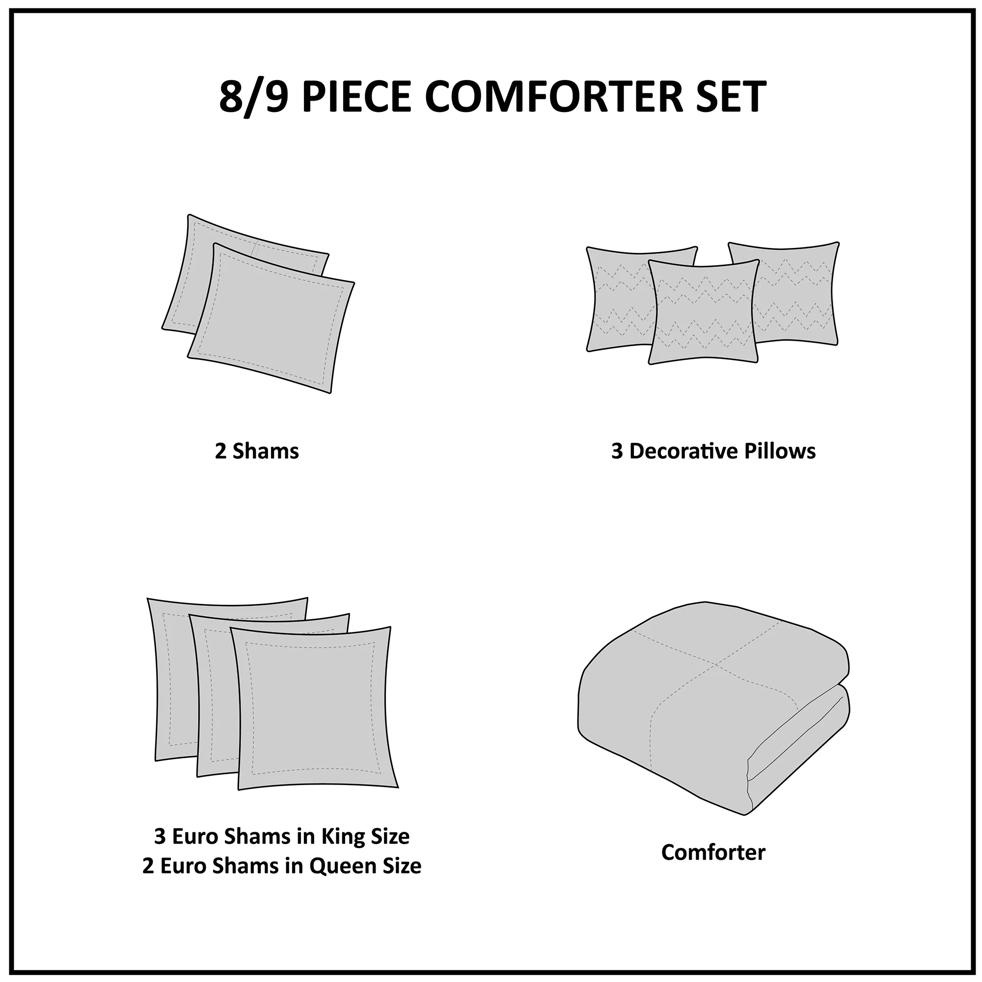 Hollywood Glam Comforter Set - Image 2