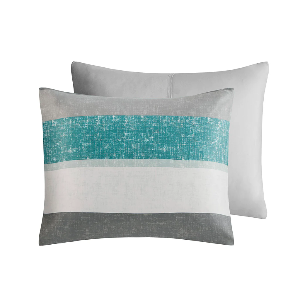 Jaxon Stripe Comforter Set with Bed Sheets - Image 70
