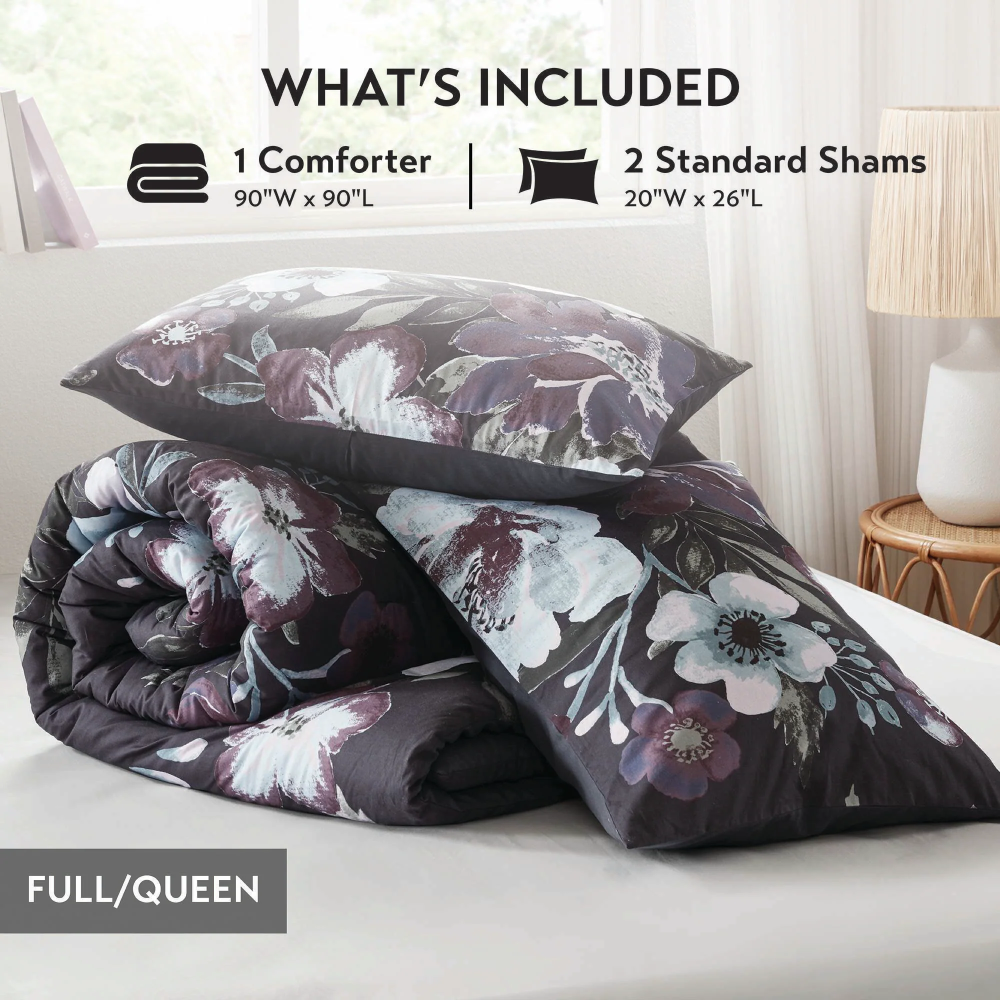 Jolene 3-Piece Cotton Printed Comforter Set - Image 14